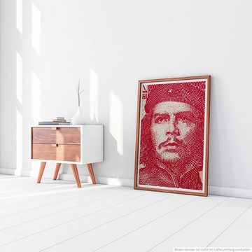 Sinus Art Poster Ernesto Che Guevara Porträt auf kubanischem Geldschein 60x90cm Poster