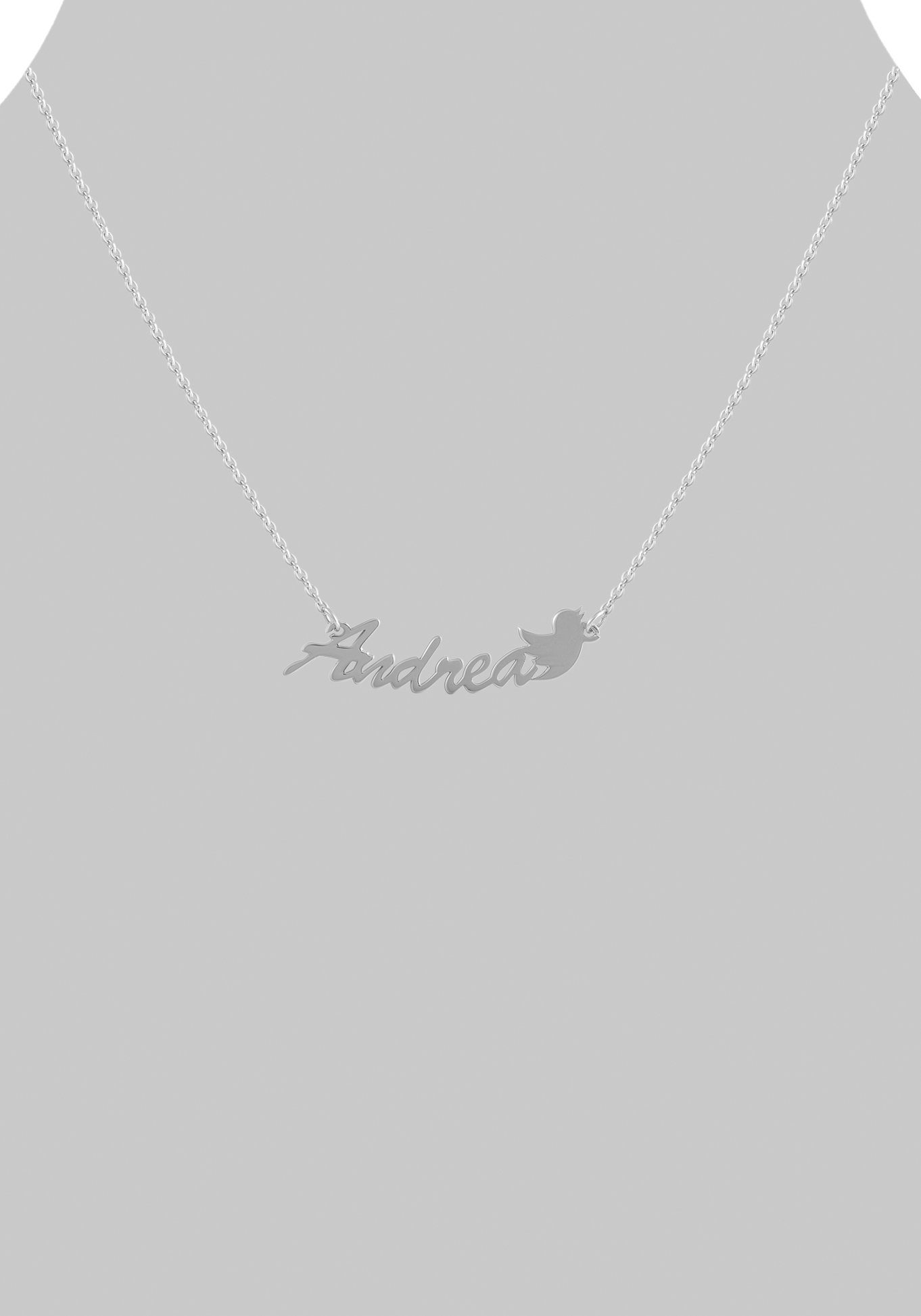 Firetti Namenskette Schmuck Geschenk Silber 925 Halskette mit deinem Namen