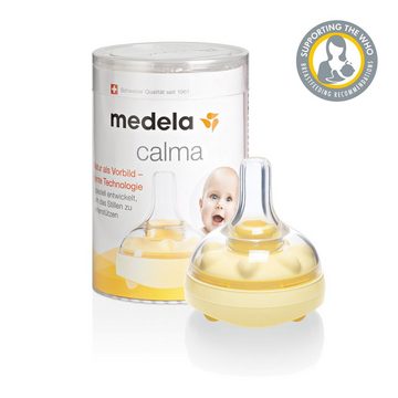 MEDELA Babyflasche Calma Milchsauger Einheitsgröße für die gesamte Stillzeit