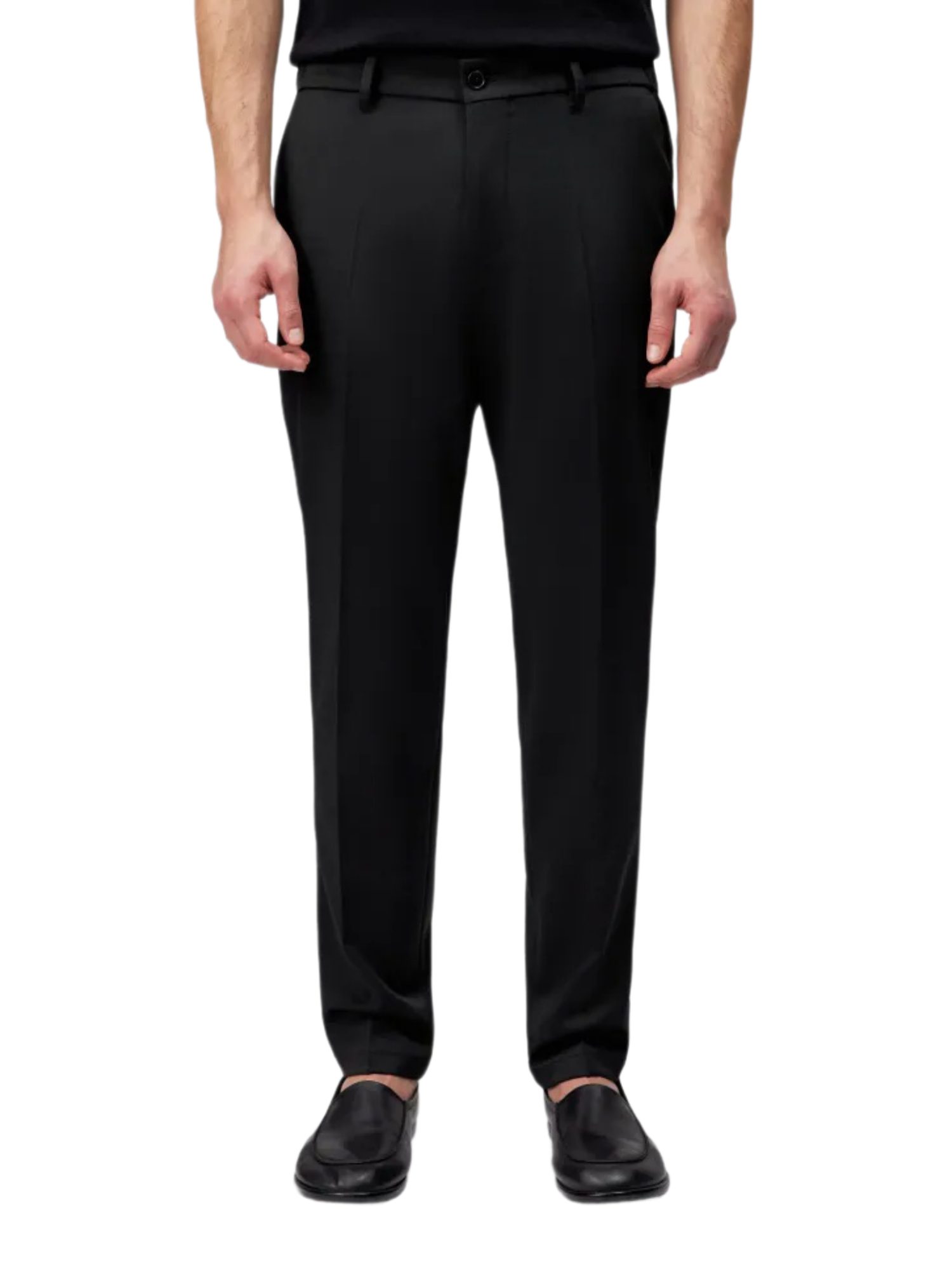 Drykorn Stoffhose schwarz,Business,Polyester,Unifarben,Regular Fit,Mittel