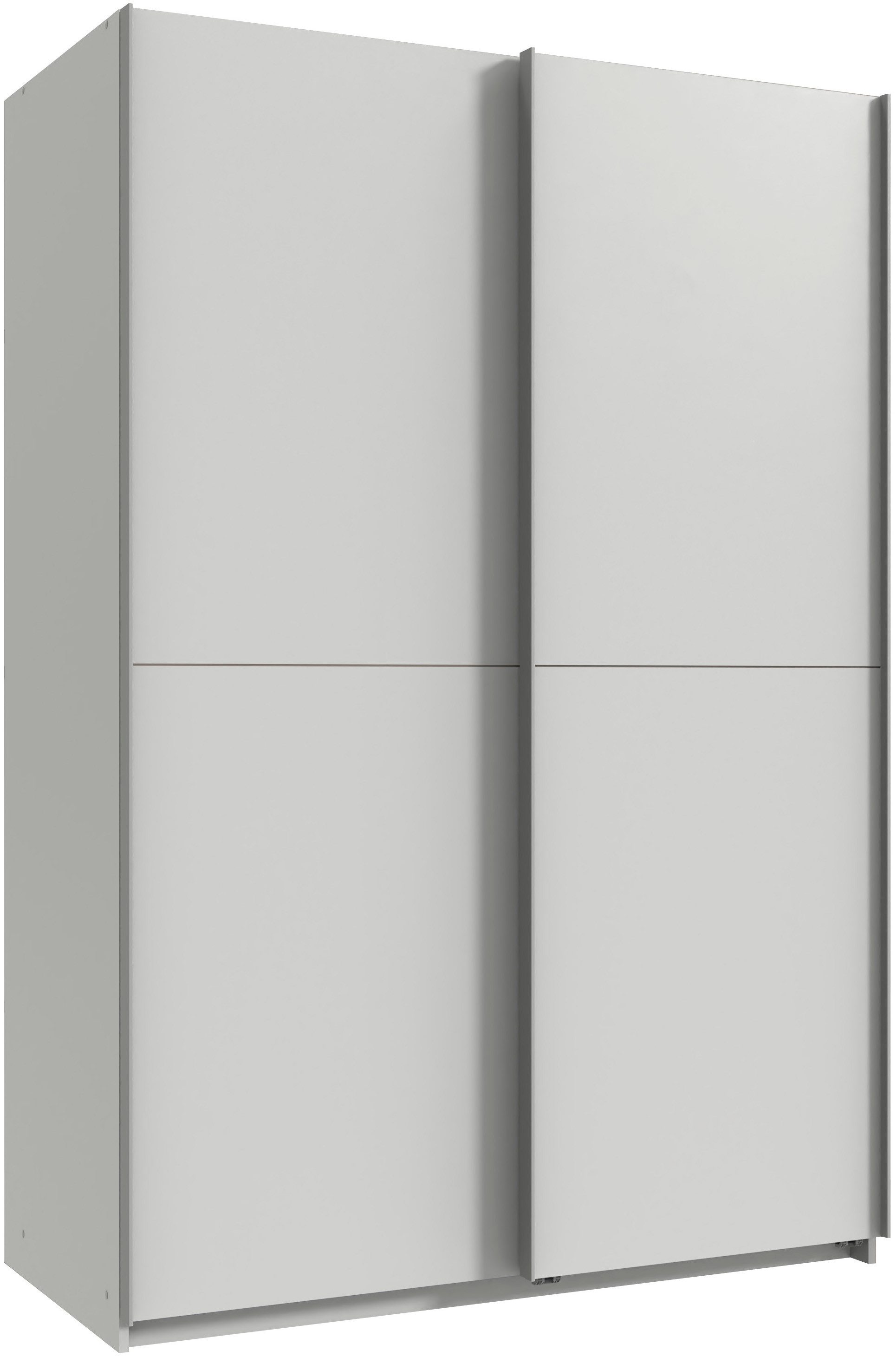 Wimex Kleiderschrank Mugano, B/T/H 135 oder 180/65/198cm, Made in Germany (wähle Deine Ausstattung: Basic oder Premium) 2 Schwebetüren mit oder ohne Spiegel, Metallgriffe