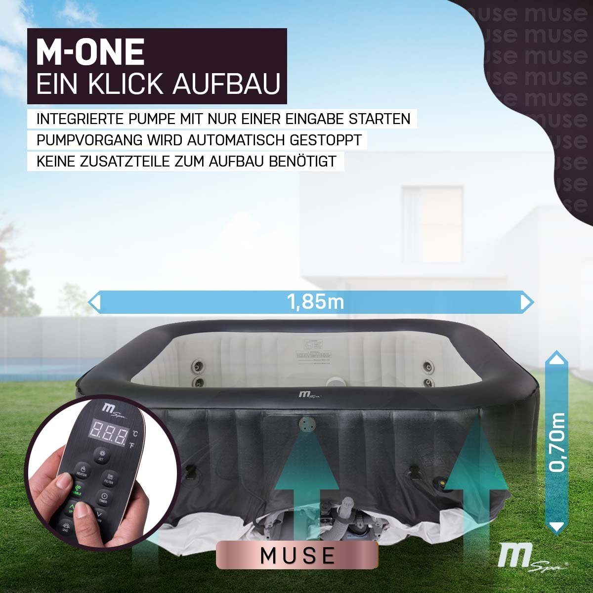 mSpa Whirlpool aufblasbar Muse Otium M-OT061 günstig online kaufen