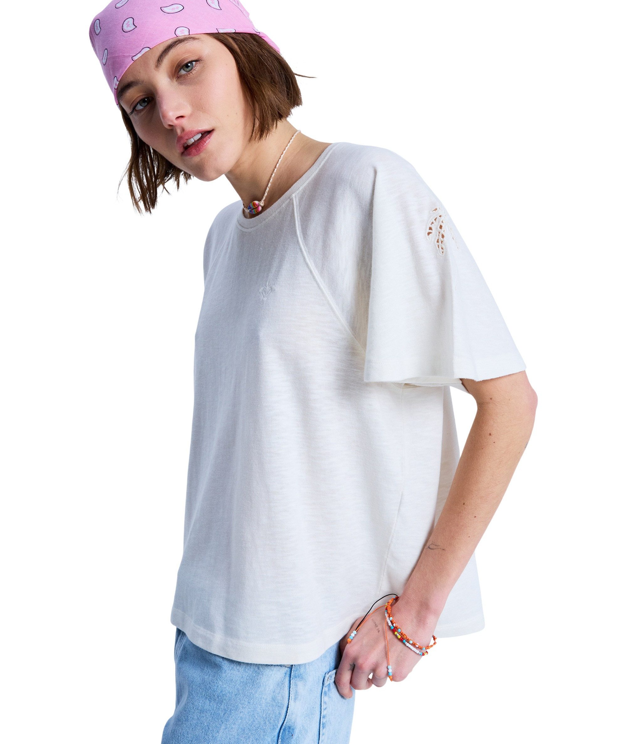 Roxy T-Shirt TIME FOR PALM TREE günstig online kaufen