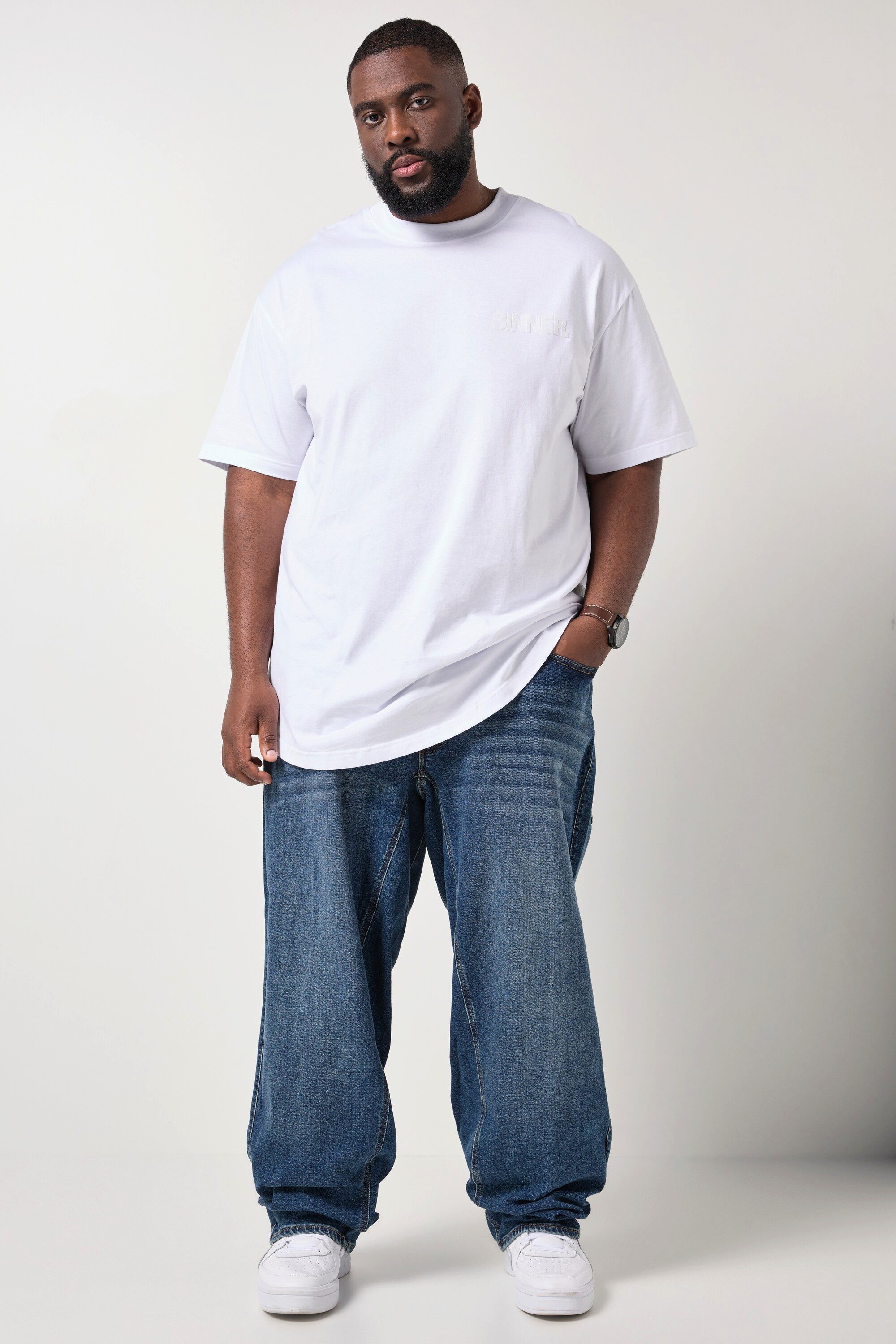STHUGE 5-Pocket-Jeans Balloon-Jeans 5-Pocket weiter Balloon-Fit – Bild 5 von 5