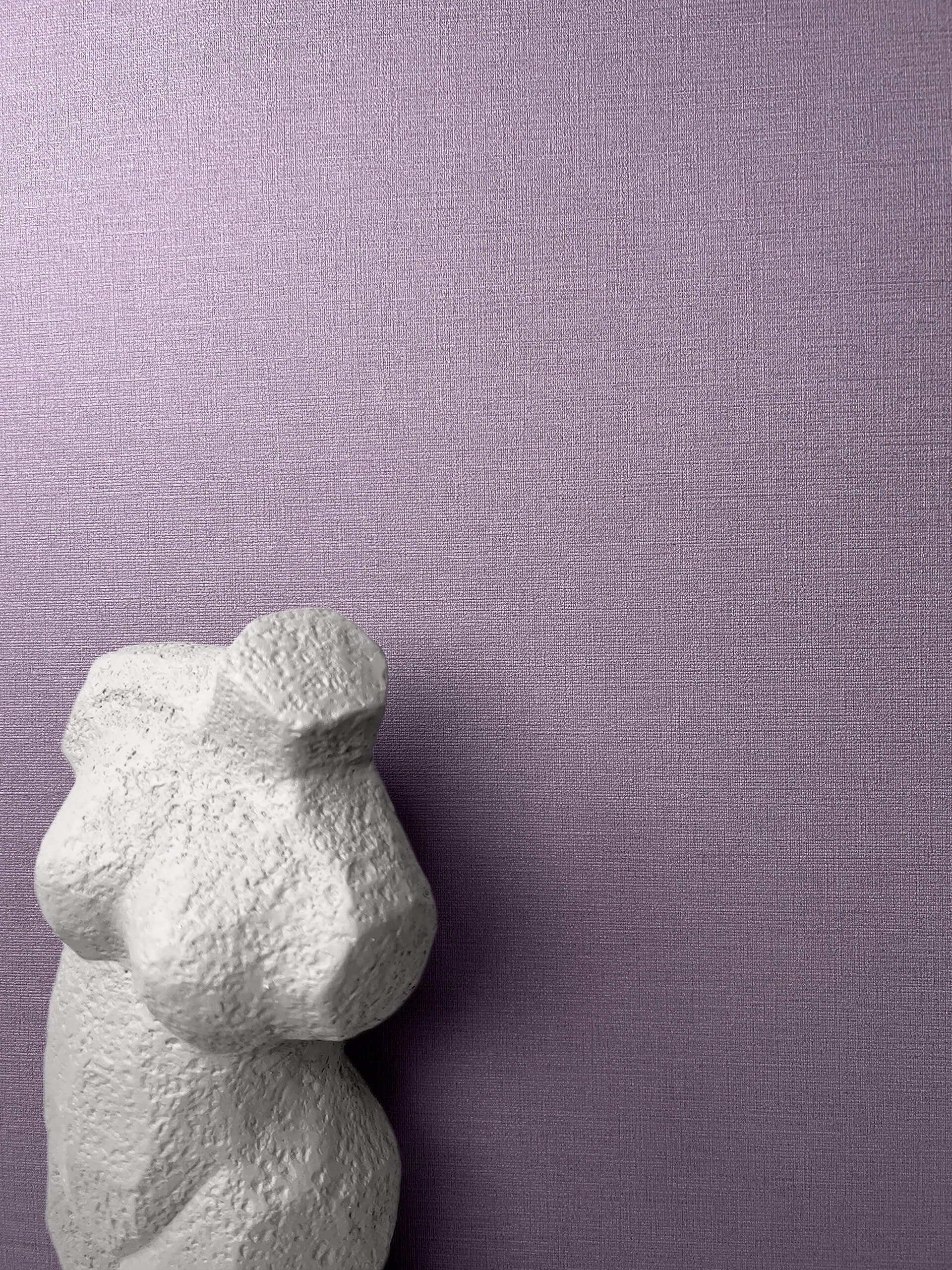 Newroom Vliestapete, Lila Tapete Uni Einfarbig günstig online kaufen