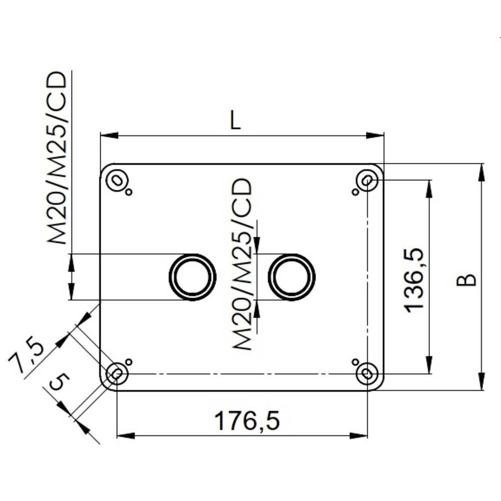 x 10110743 Abzweigkasten Weiß 160 Wiska mm (L x 200 B WISKA x 94 IP66/I H) x Verteilerbox