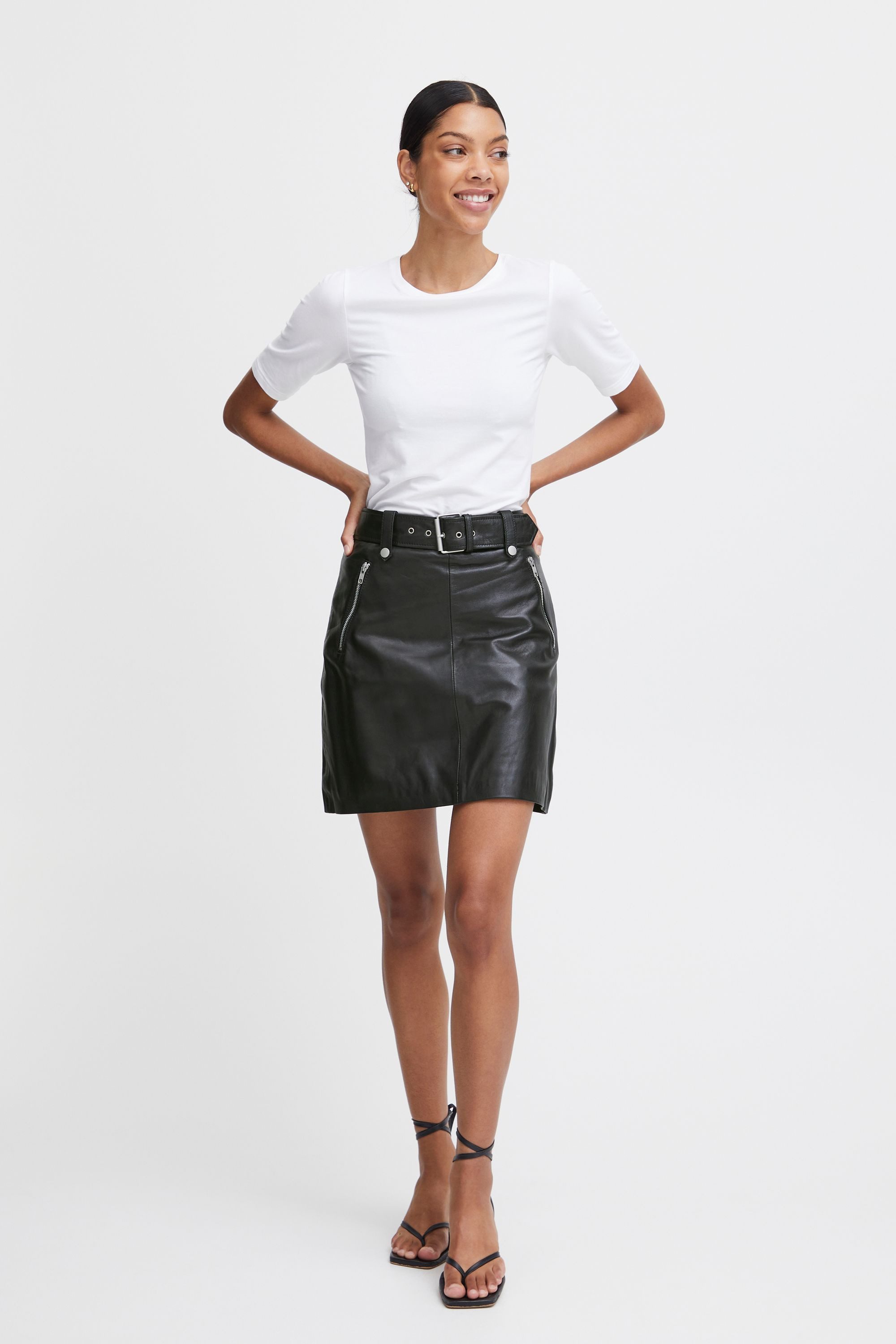 b.young Lederrock BYDENNO SKIRT - kurzer günstig online kaufen