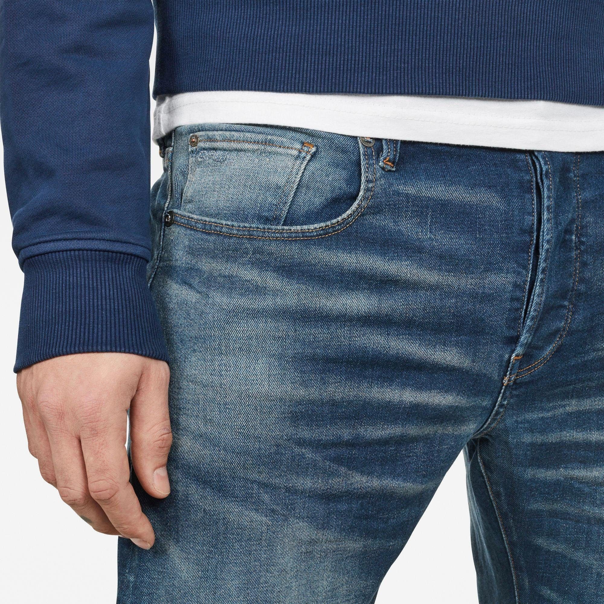 G-STAR Slim-fit-Jeans 3301 Slim mit toller Waschung und Elasthan – Bild 3 von 5