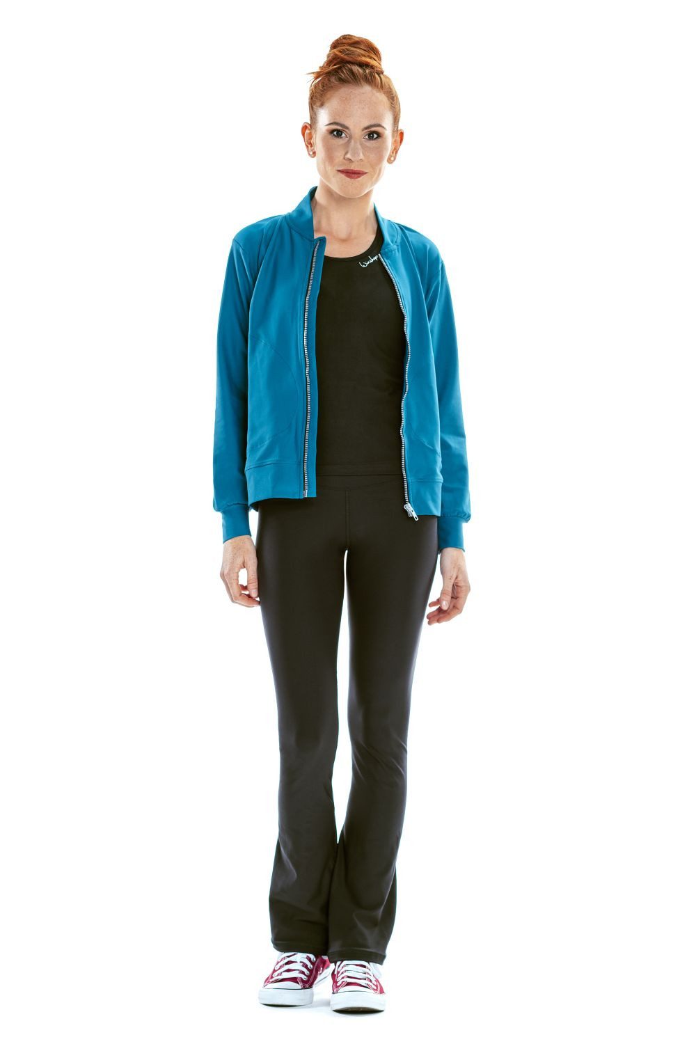 Winshape Bomberjacke Functional Comfort Bomber Jacket J007C Ultra weicher Funktionsstoff