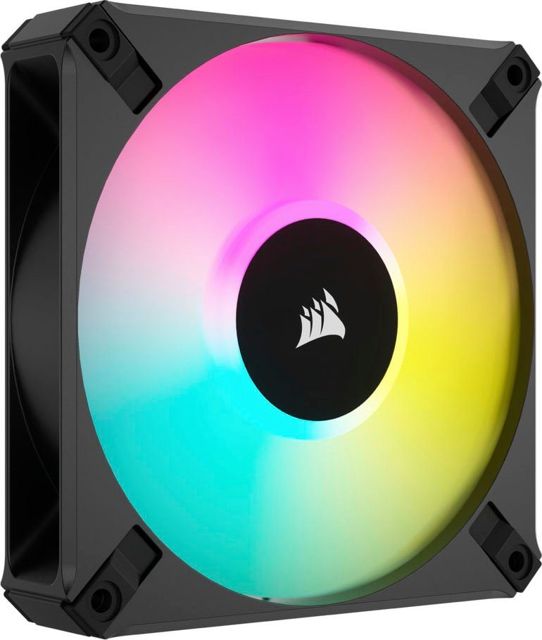 Corsair Gehäuselüfter iCUE AF120 RGB ELITE 120-mm-PWM, Brillante RGB LED  Beleuchtung