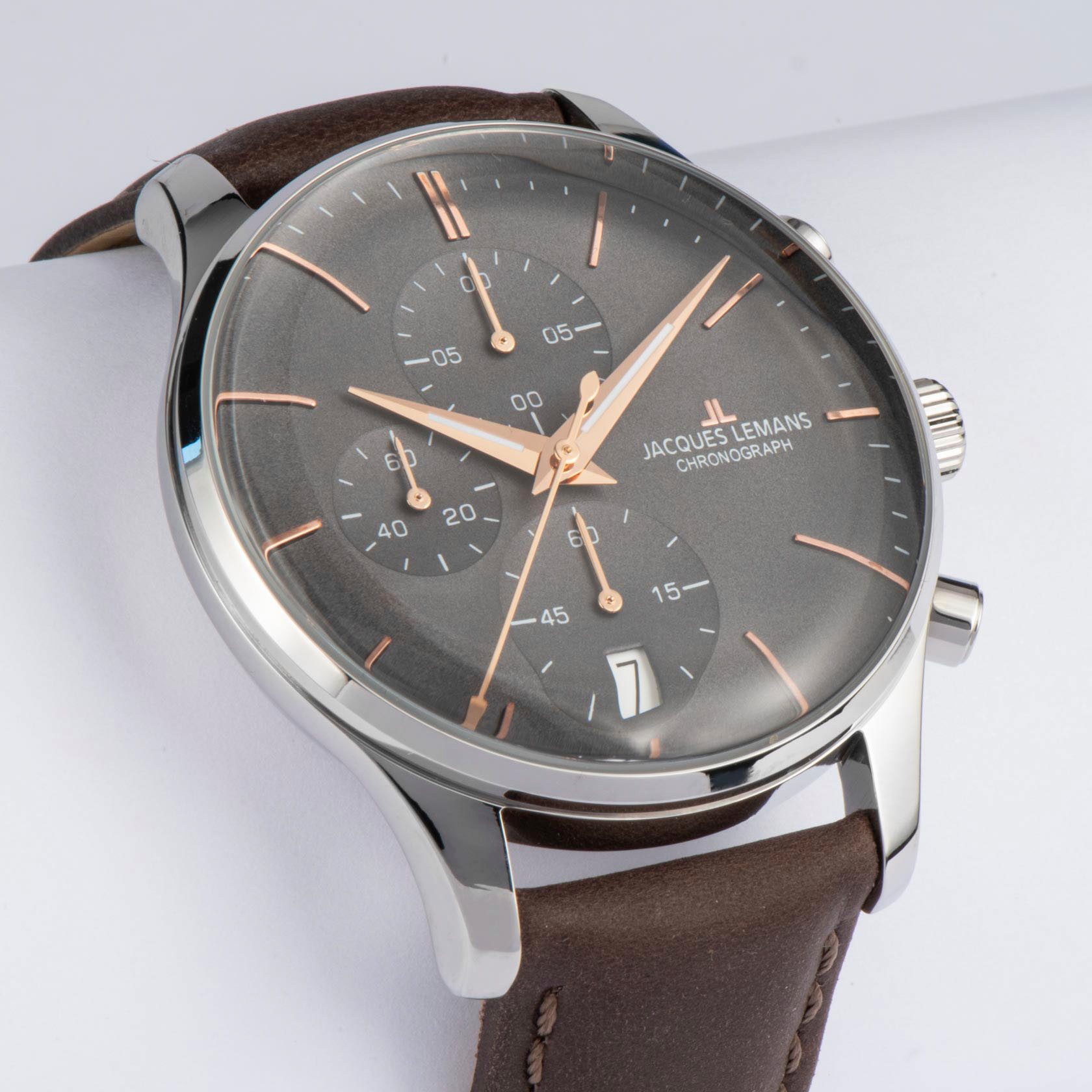 Jacques Lemans Chronograph London 1-2163E, Quarzuhr, günstig online kaufen