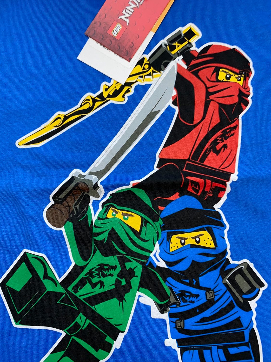 LEGO® Print-Shirt 2x Ninjago T-Shirts Jungen Kindershirt Gr.104 für 2 3 4 5 Jahre