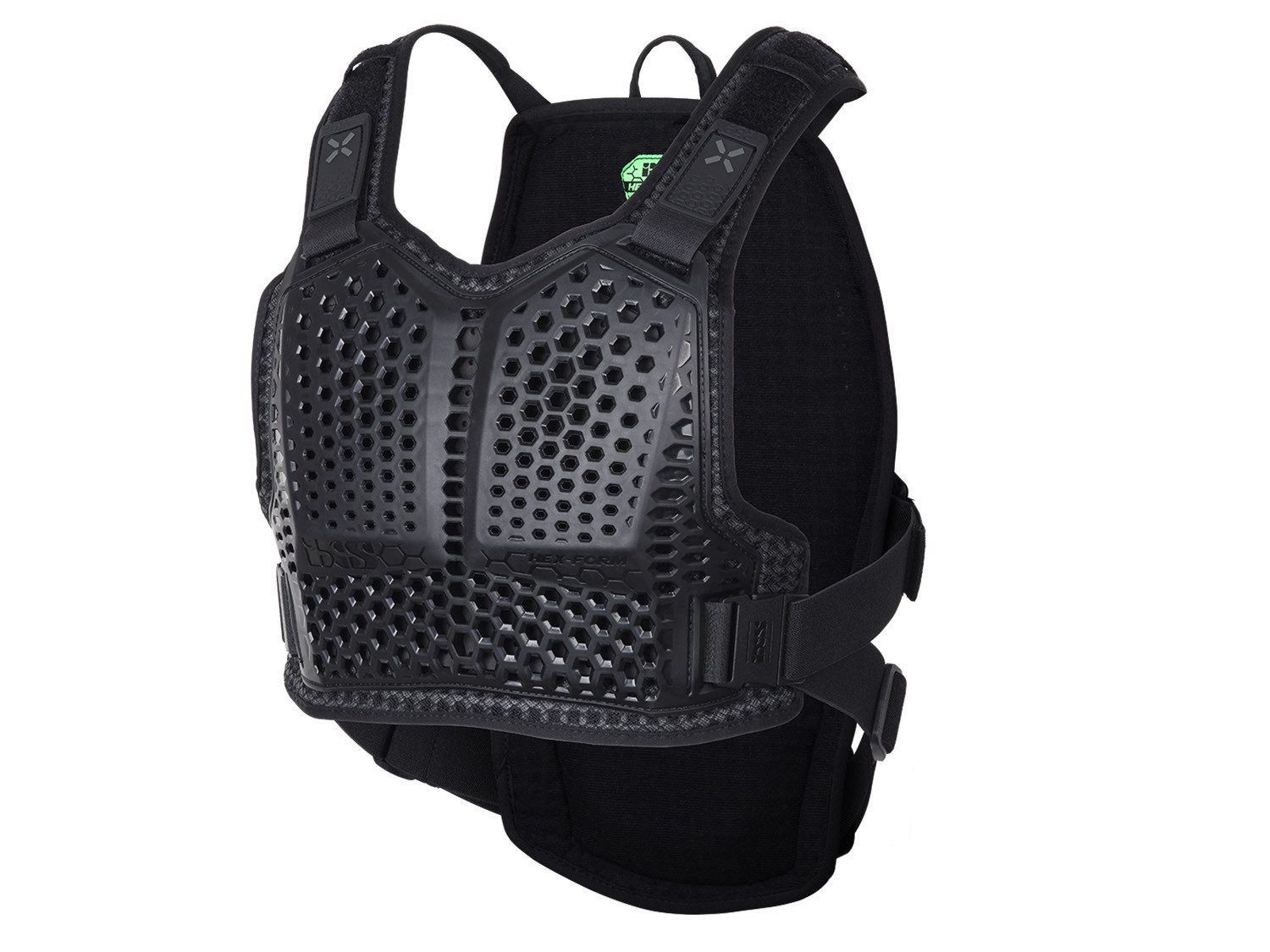 IXS Protektorenweste iXS Aufprallschutz Hex pull-over upper body protective black