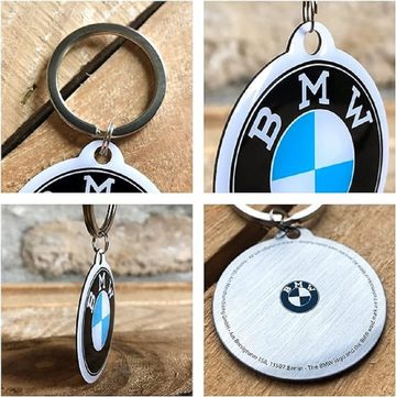 BMW Schlüsselanhänger BMW Schlüsselanhänger Logo 4 cm Motorsport 3er 5er 1er M3 (1-tlg)
