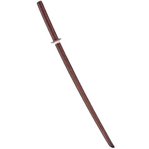 BAY-Sports Holzschwert Bokken Katana rote Eiche Trainingsschwert Aikido Bokken rot, geölt 100 cm