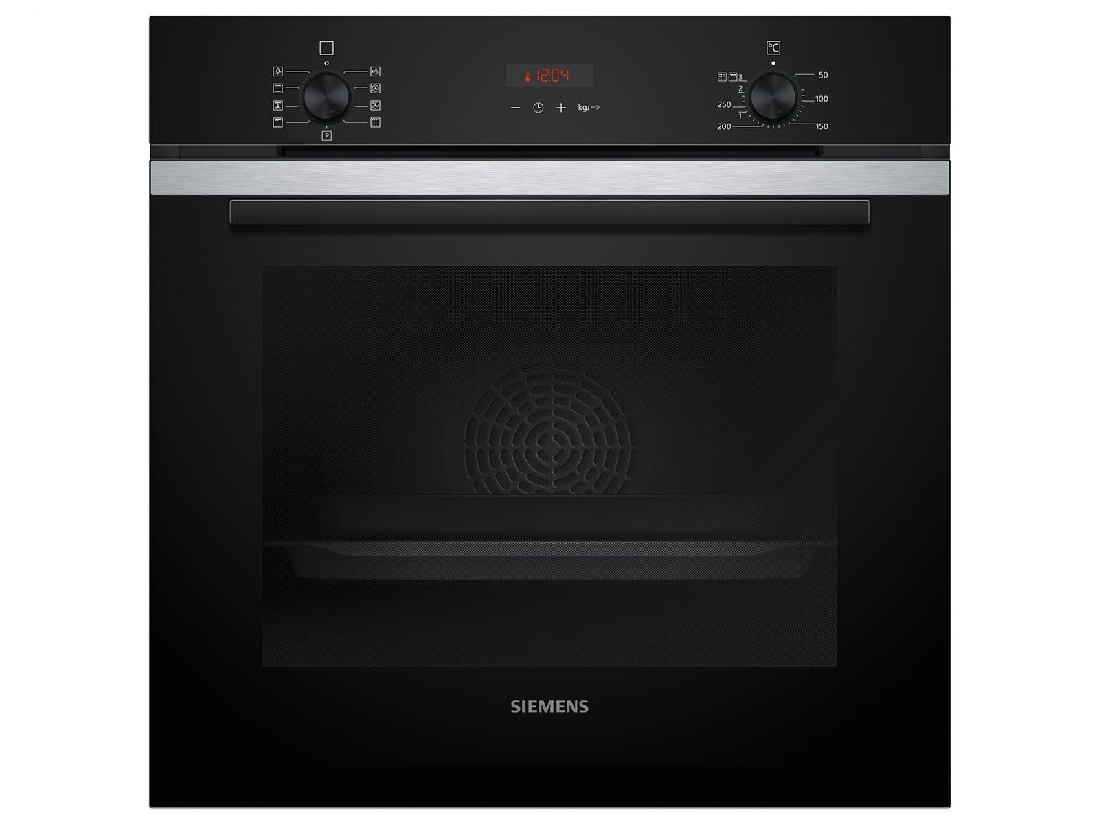 SIEMENS Einbaubackofen, mit Teleskopauszug nachrüstbar, Pyrolyse-Selbstreinigung