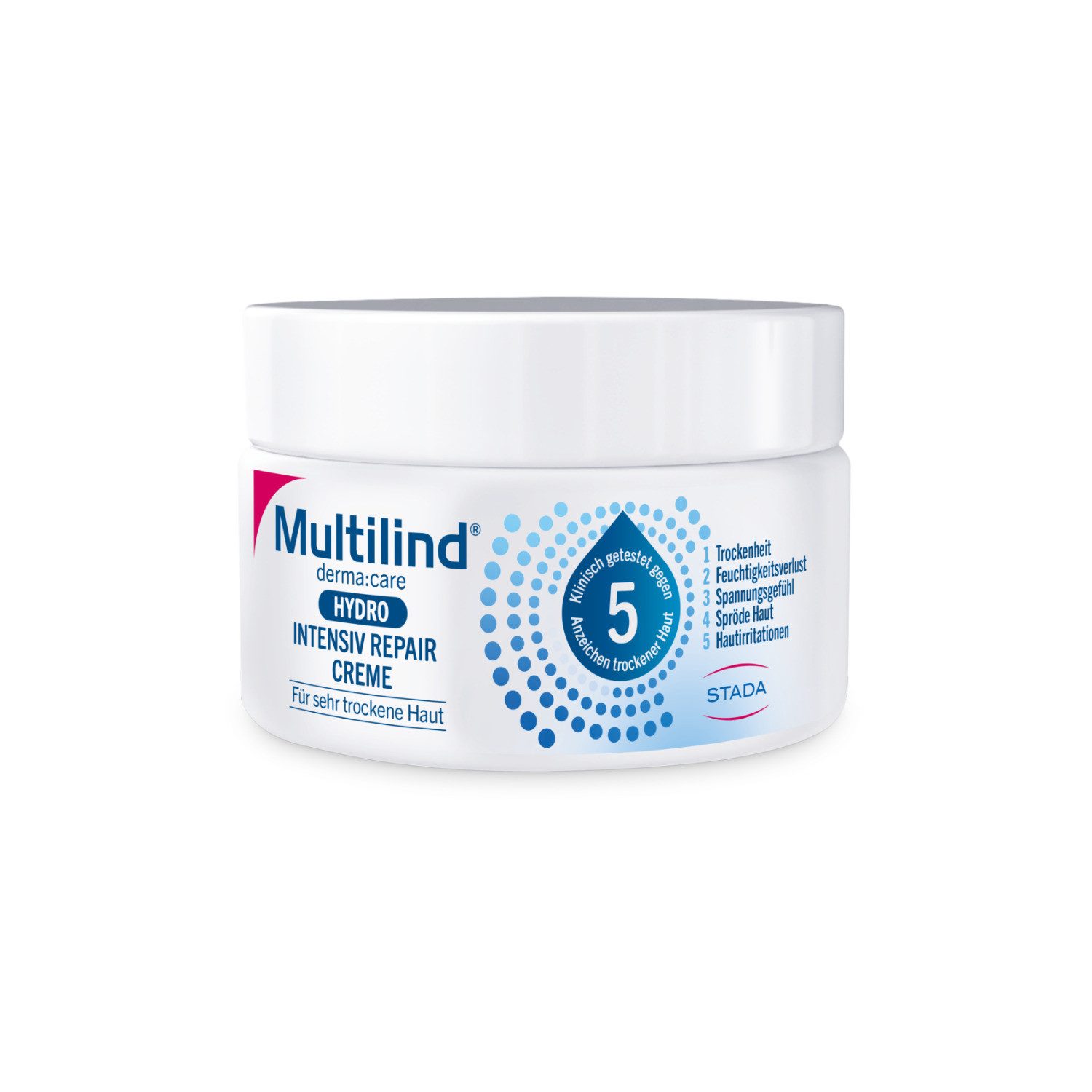 Multilind® Körpercreme derma:care Hydro Intensiv Repair Creme, 1-tlg.