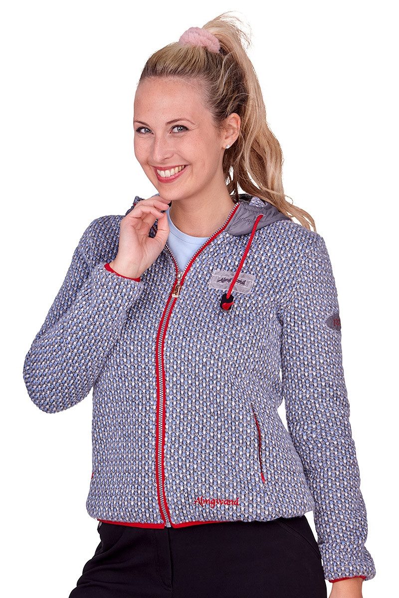 Outdoorjacke Outdoorjacke Damen - MÖDRINGKOGEL - hellblau/grau