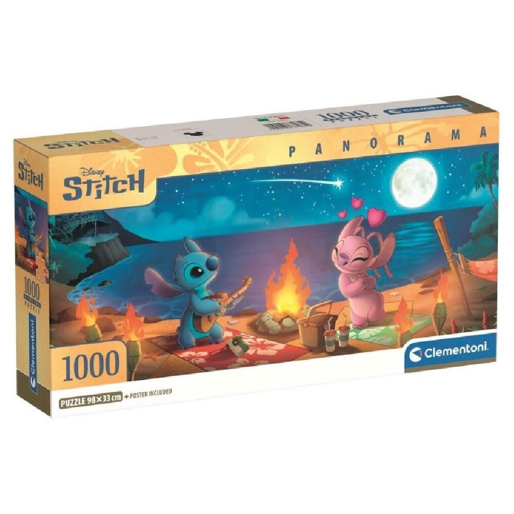 Clementoni® Puzzle Disney Stitch Panorama puzzle 1000pcs, Puzzleteile günstig online kaufen