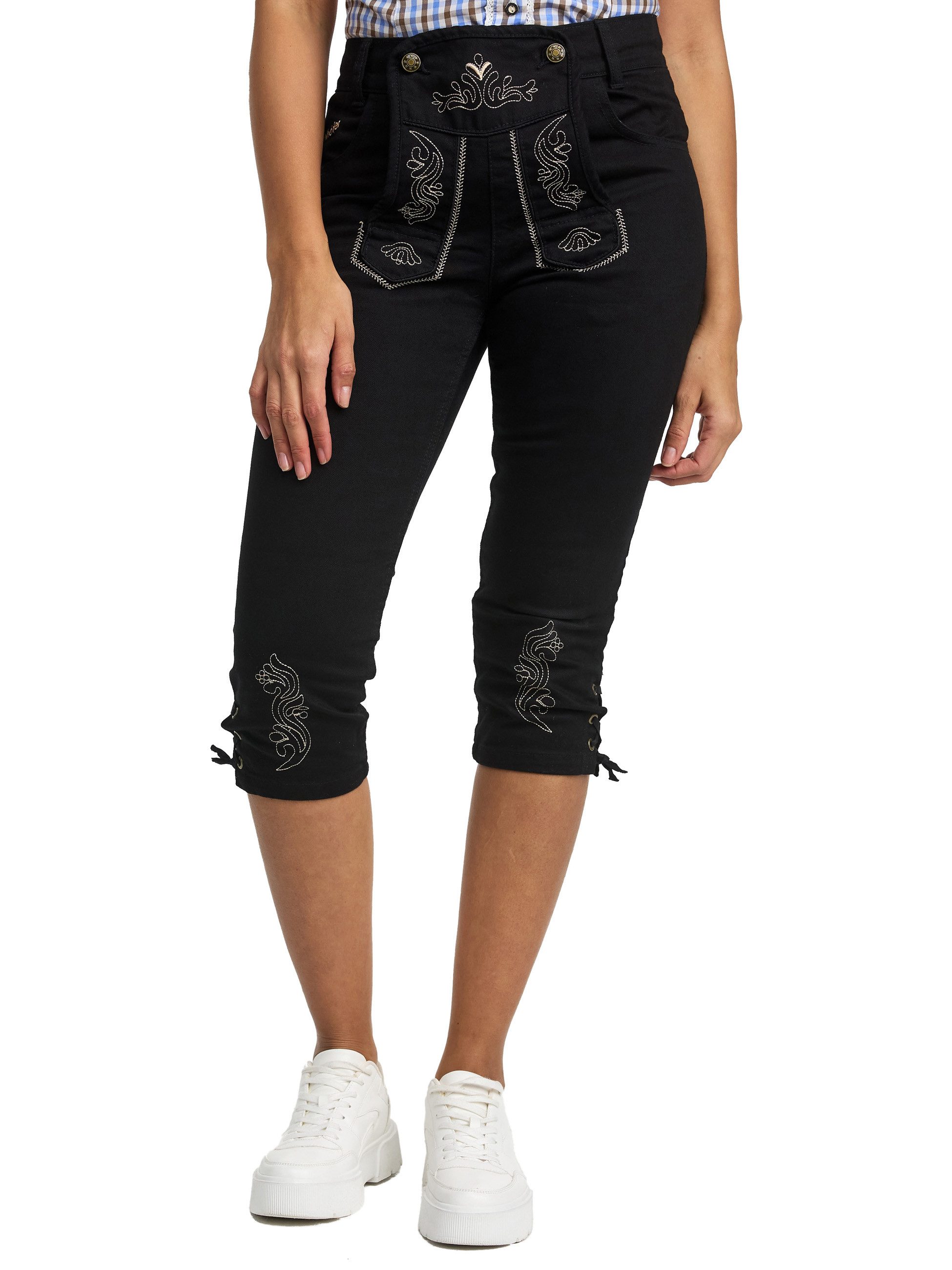 Steigenhöfer Manufaktur Jeansshorts Trachtenhosen Look traditionelle günstig online kaufen
