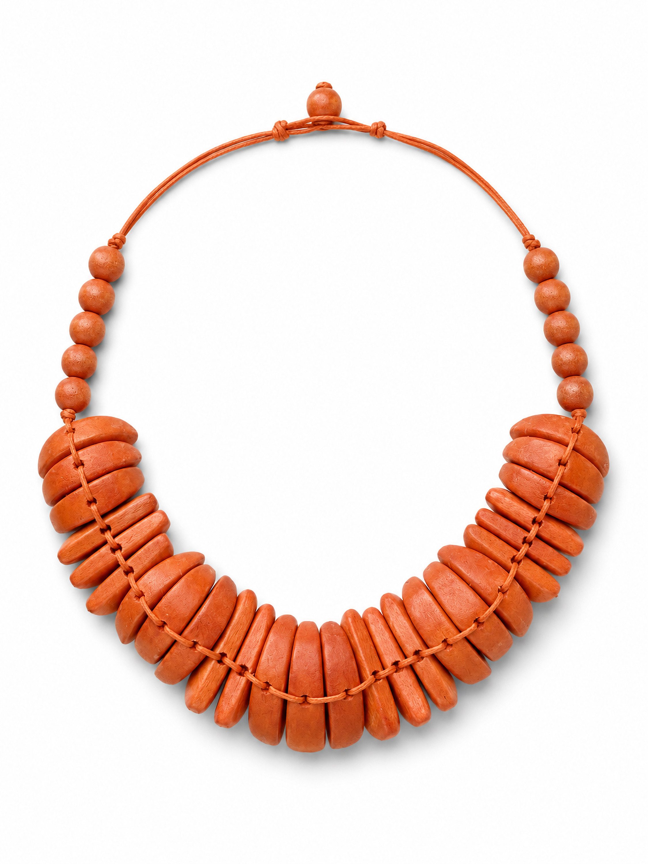 COLLEZIONE ALESSANDRO Kette mit Anhänger Rio, stylische Holzkette