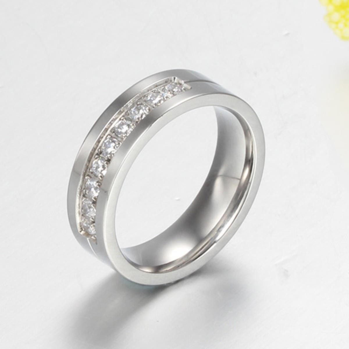 Fingerring Eheringe günstig Edelstahl: Ring / Trauring / Partnerring