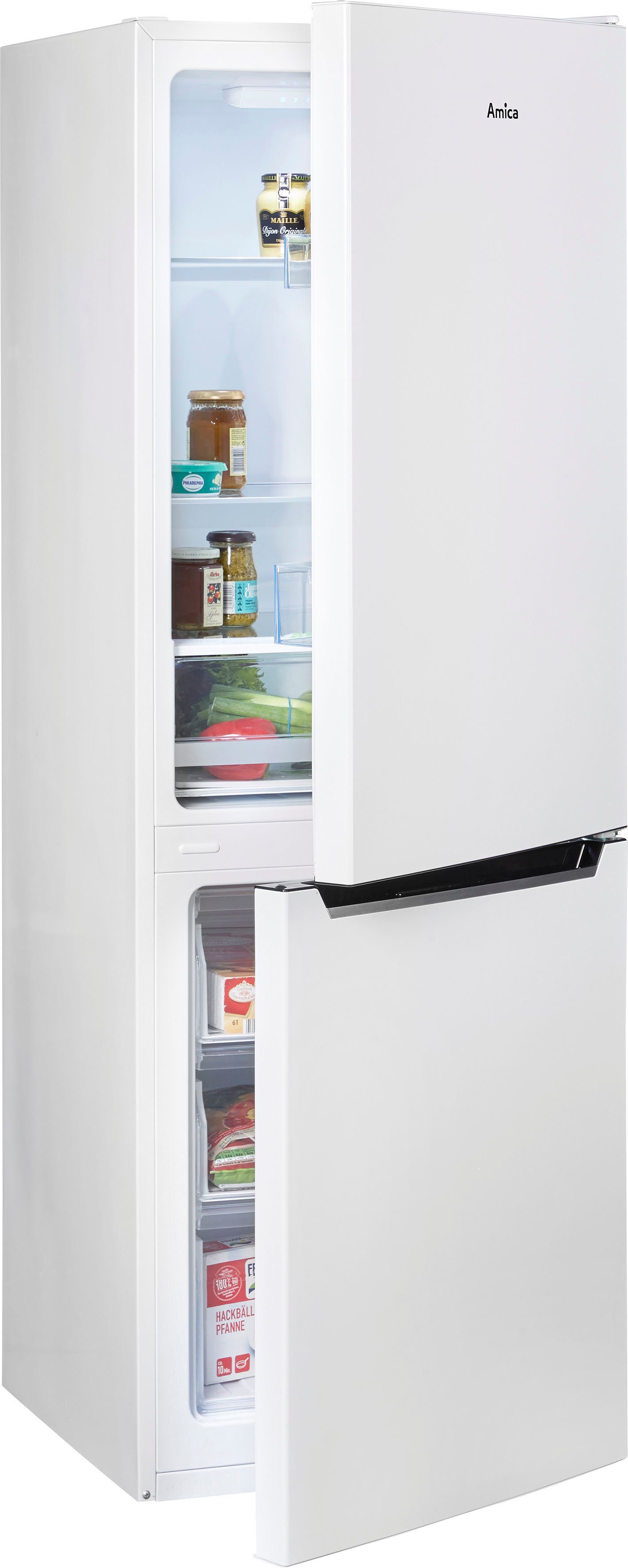 Amica Kühl-/Gefrierkombination KGCL 386 160 W, 159,3 cm hoch, 54 cm breit