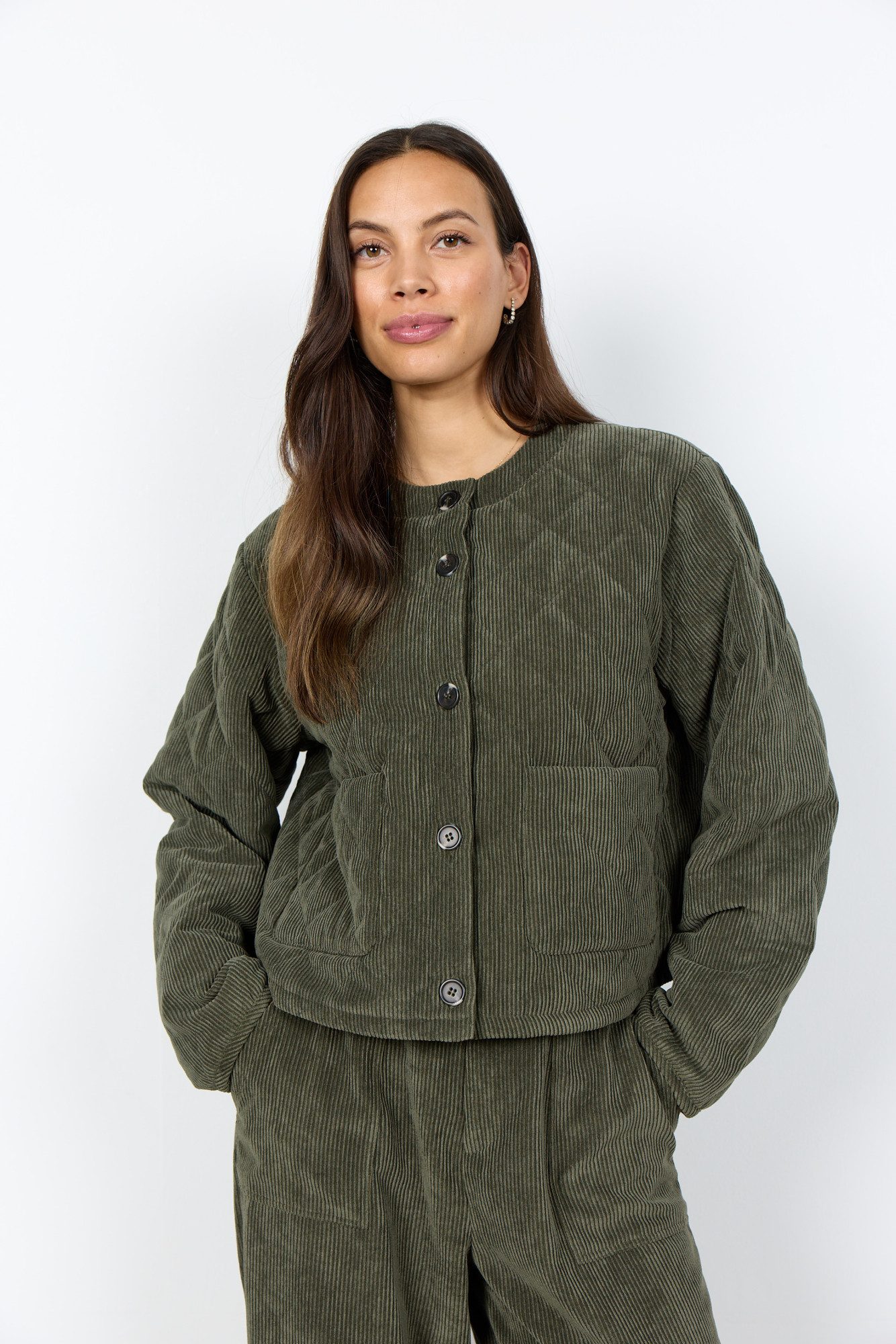 soyaconcept Cordjacke SC-BINDI 21 Materialmix