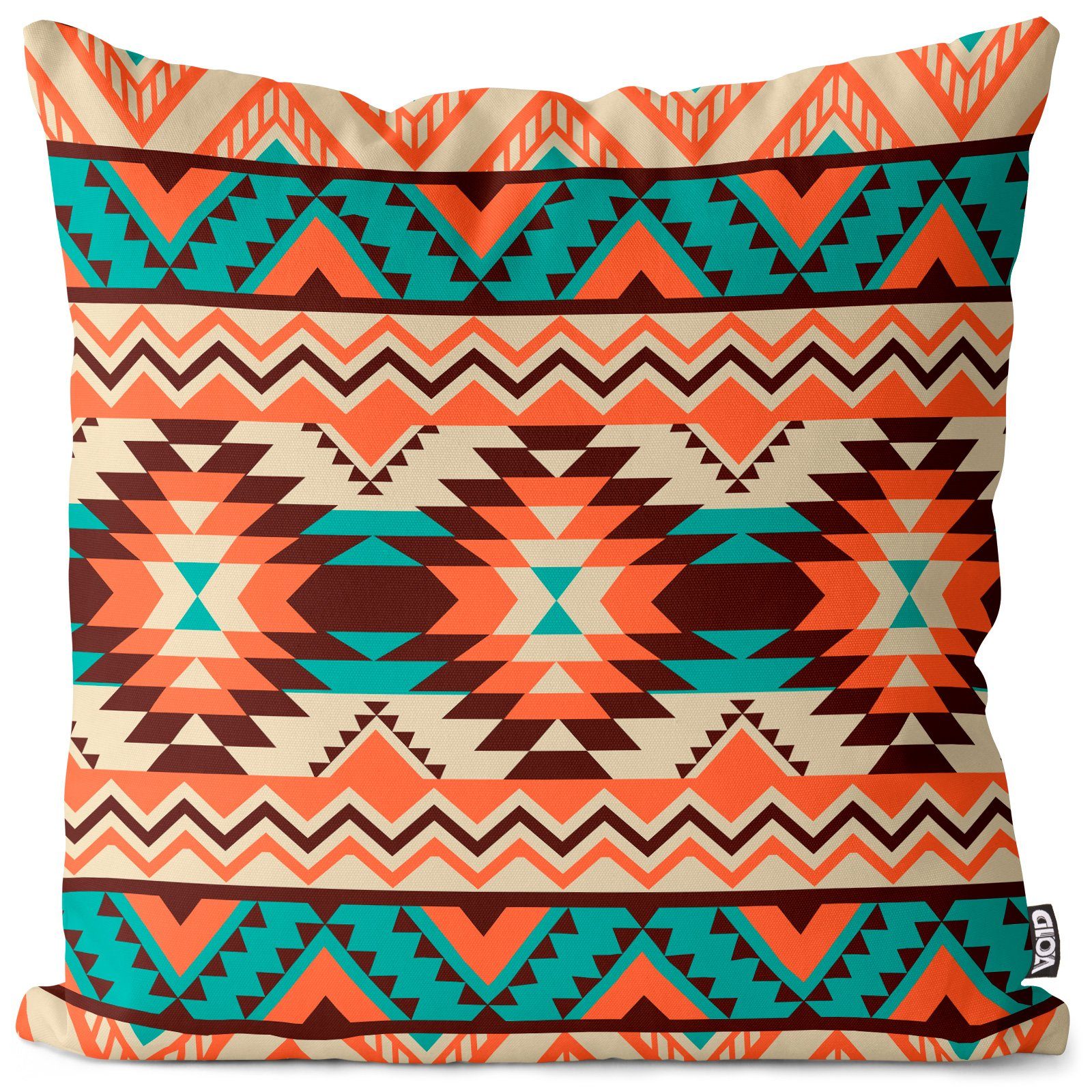 Kissenbezug, VOID (1 Stück), Sofa-Kissen navajo ethnisch mustern geometrisch abstrakt ornament textil Elemente deko traditionell einheimisch deko Ethnol Kultur tribal ural