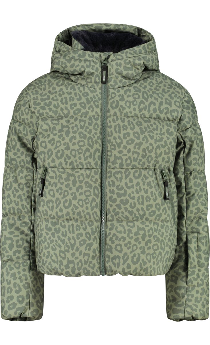 CMP Skijacke KID G JACKET FIX HOOD GREEN TEA-SALVIA