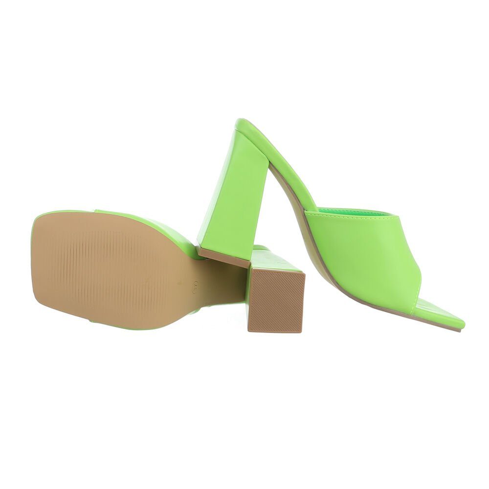 Ital-Design Damen Mules Freizeit Pantolette (83448382) günstig online kaufen