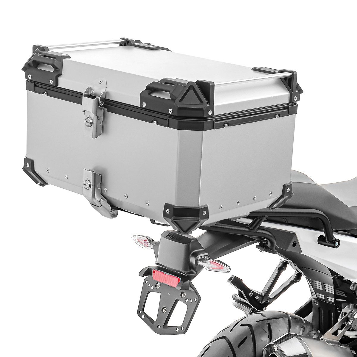 Bagtecs Topcase Set Alu Topcase + Gepäckbrücke passend für BMW R 1300 GS 23-26 # XB65