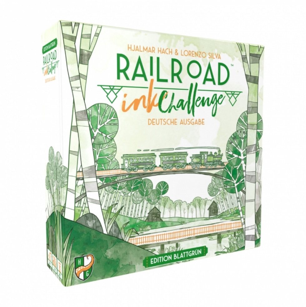 Horrible Games Spiel, Railroad Ink Challenge - Edition Blattgrün - deutsch