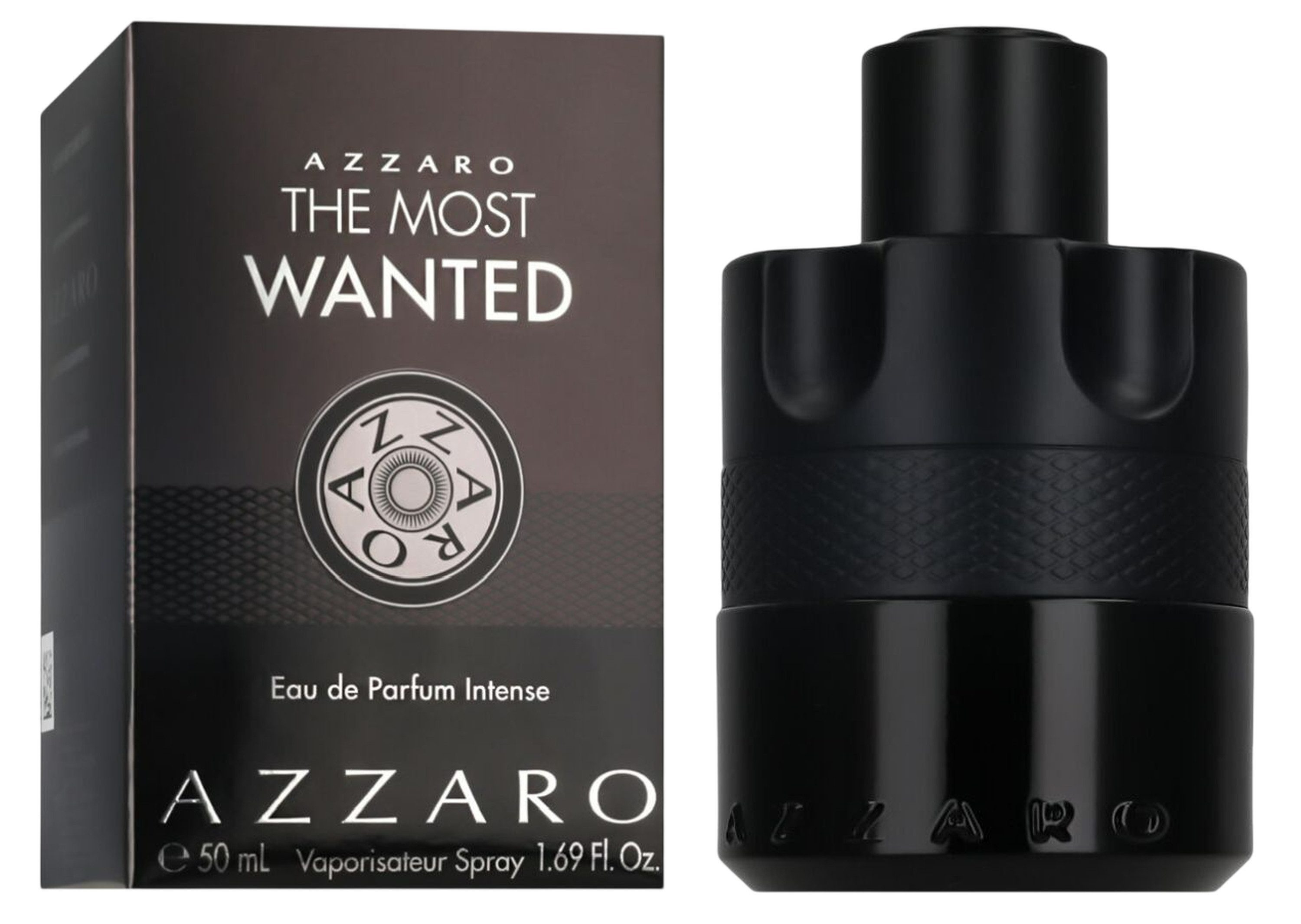 Azzaro Duft-Set The Most Wanted Intense Eau de Parfum (EDP) Herren Spray, Süß-würziger Duft mit Kardamom, Karamell und Amberholz