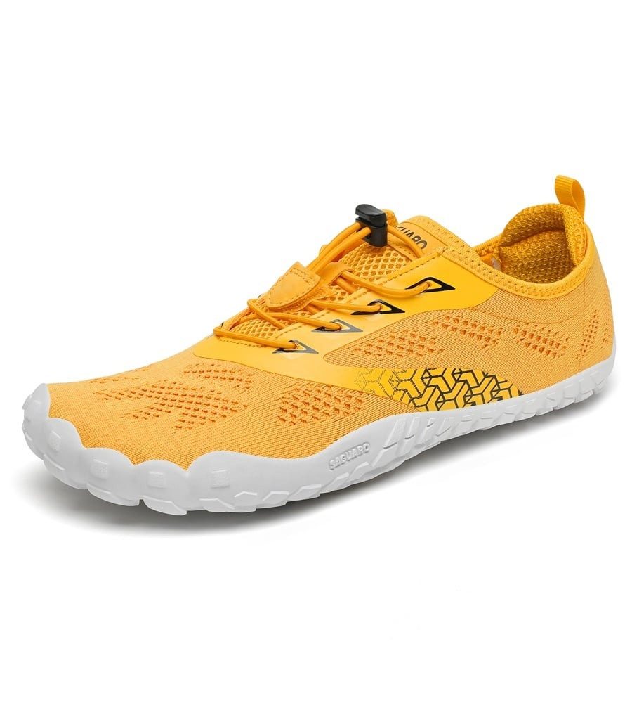 SAGUARO Smart I (flexible Sohle, breite Zehenbox) gelb Barfußschuh