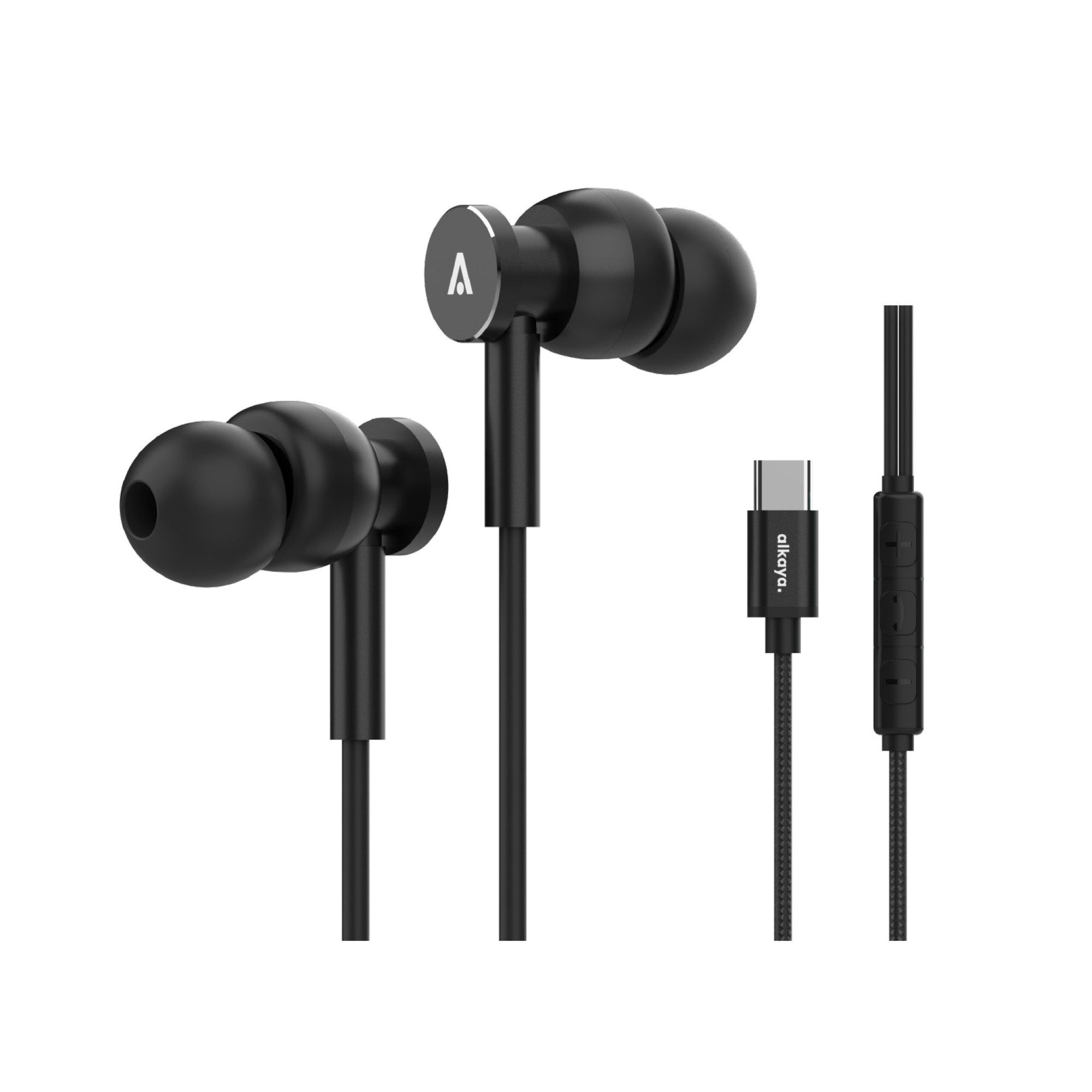 alkaya. In Ear Bluetooth Kopfhörer kompatibel mit Samsung, Xiaomi Kopfhörer (Kopfhörer, Kabel, klare Kommunikation)