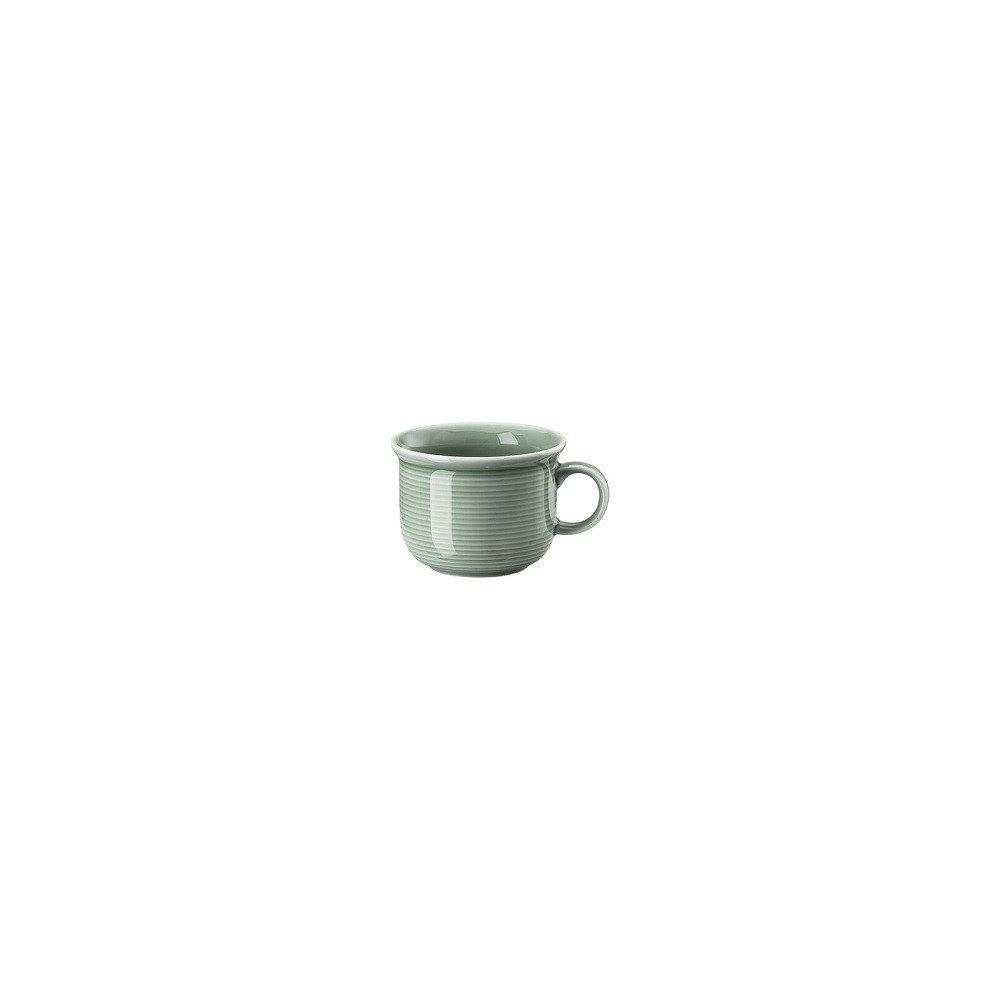 Thomas Porzellan Espressotasse Thomas Trend Colour Moss Green Espressoobertasse Zylindrisch 0,10 l, Porzellan