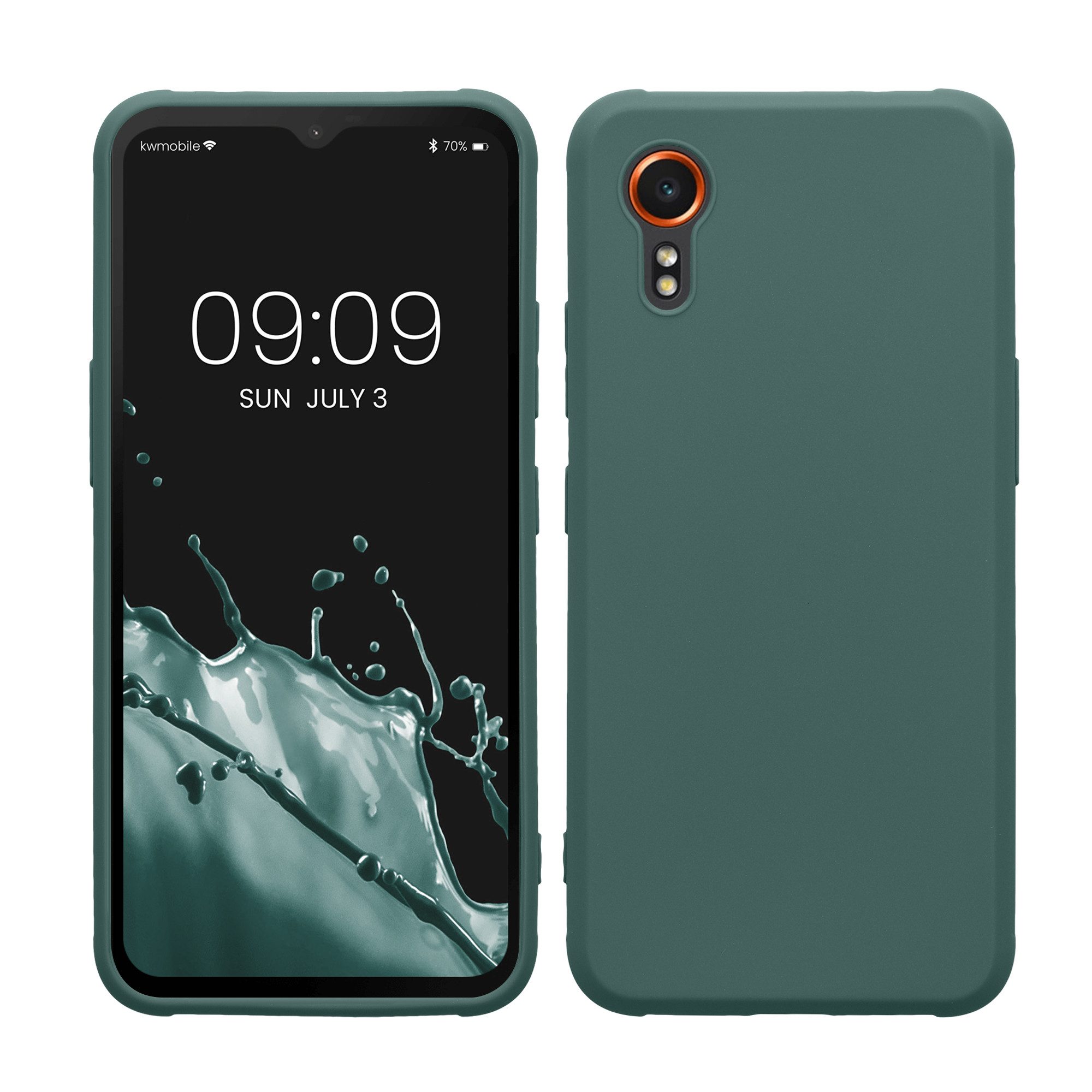 kwmobile Handyhülle Hülle für Samsung Galaxy Xcover7, Hülle Silikon - Soft Handyhülle - Handy Case Cover