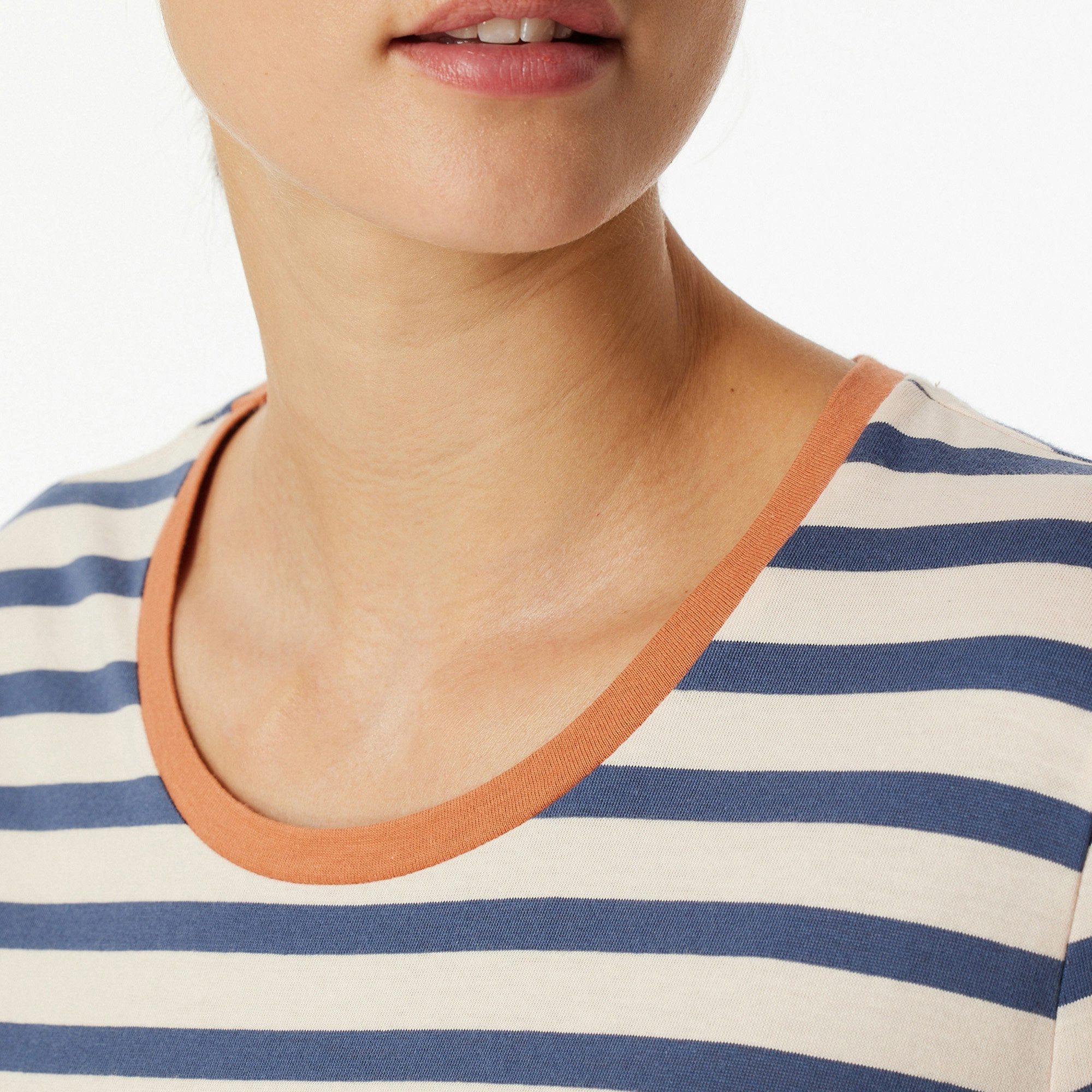 Schiesser Nachthemd Damen-Nachthemd Single-Jersey Streifen günstig online kaufen