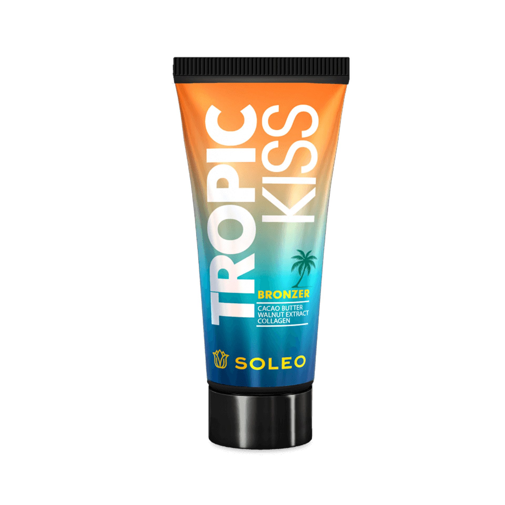 Soleo Selbstbräunungslotion Tropic Kiss, Walnussextrakt, Kakaobutter, Kollagen