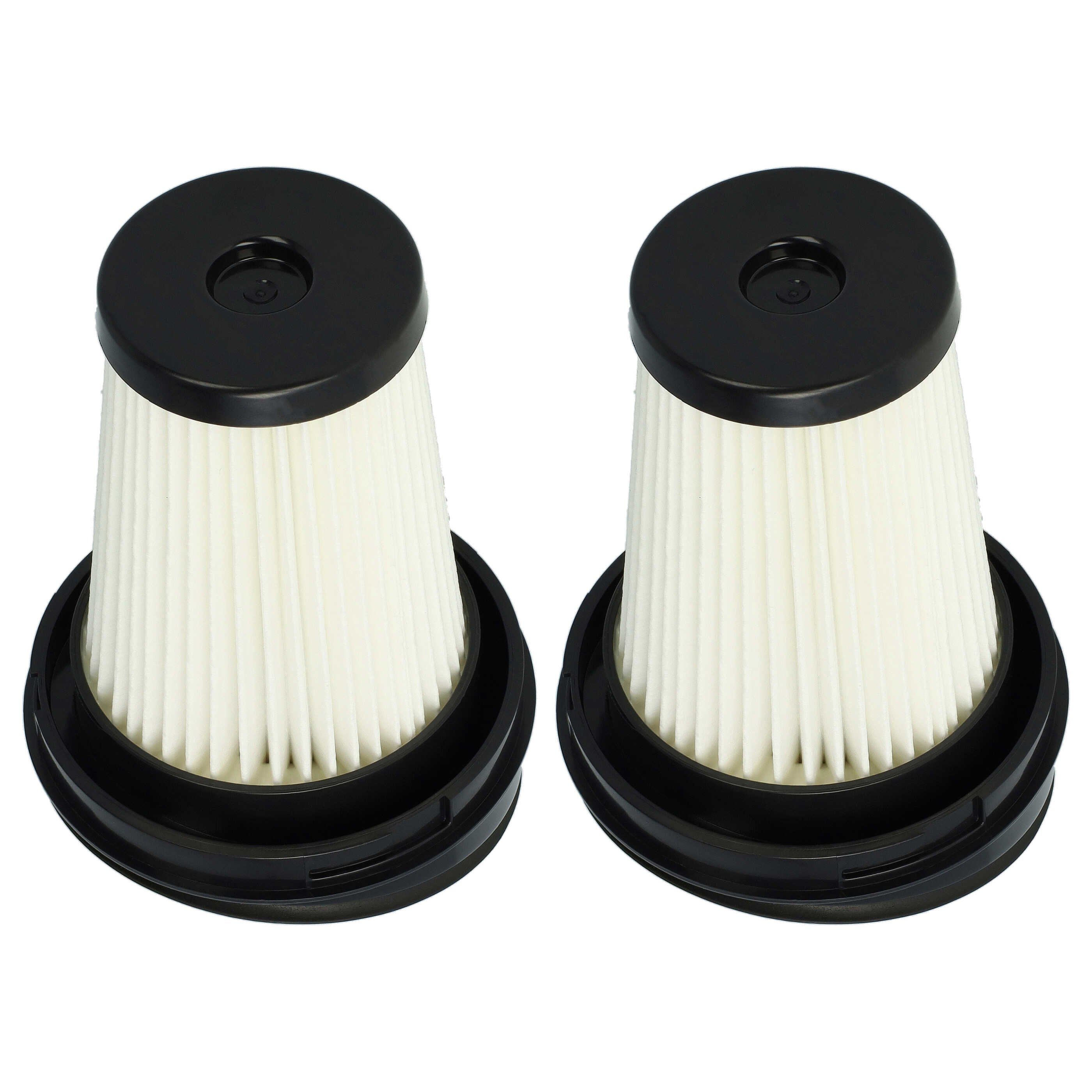 vhbw Flachfaltenfilter passend für Grundig VCH9832 Staubsauger, Handstaubsauger, für Staubsauger, Handstaubsauger