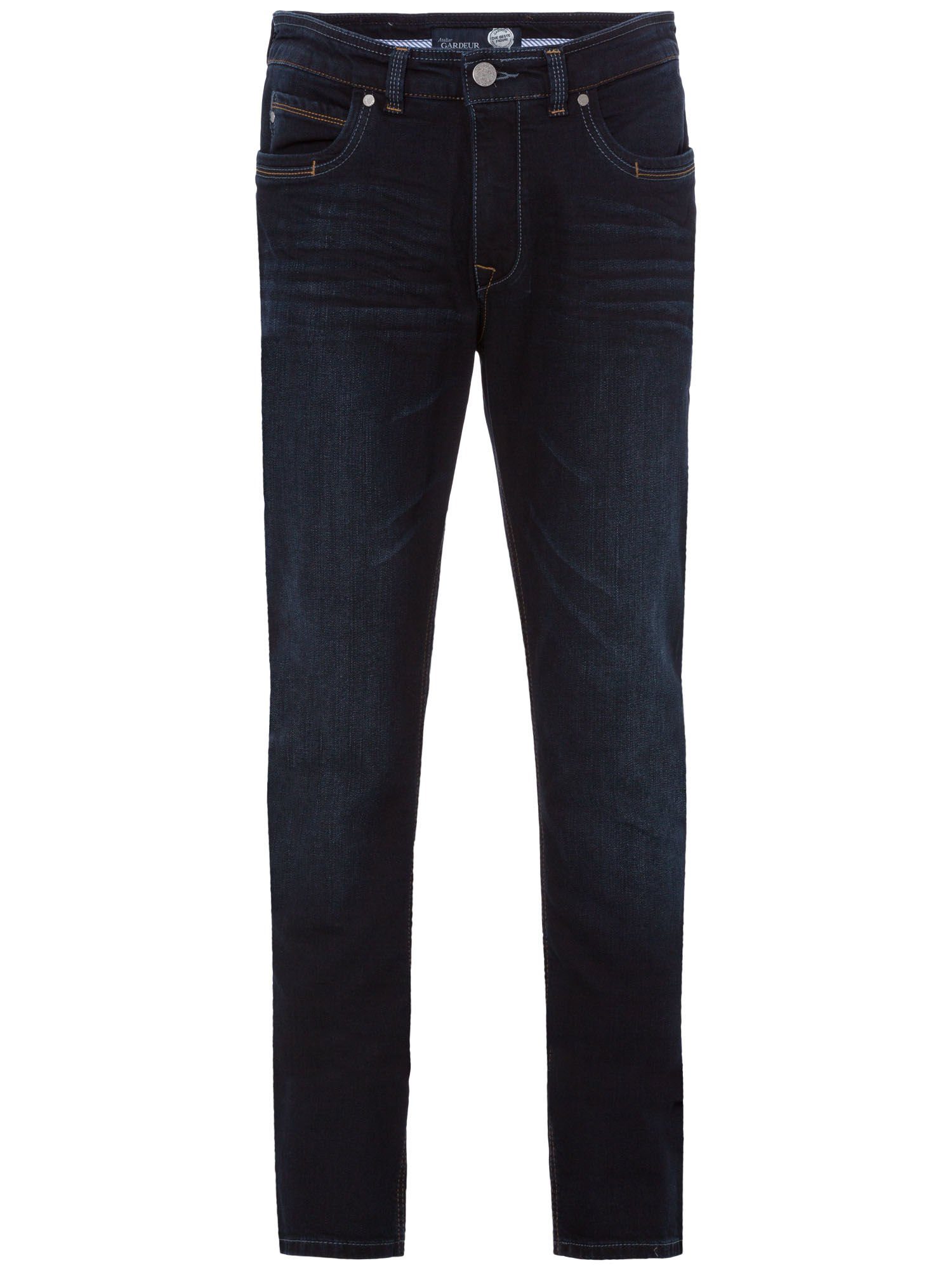 Atelier GARDEUR 5-Pocket-Jeans ATELIER GARDEUR BATU dark blue light used 0-71001-169 - SUPERFLEX rinse