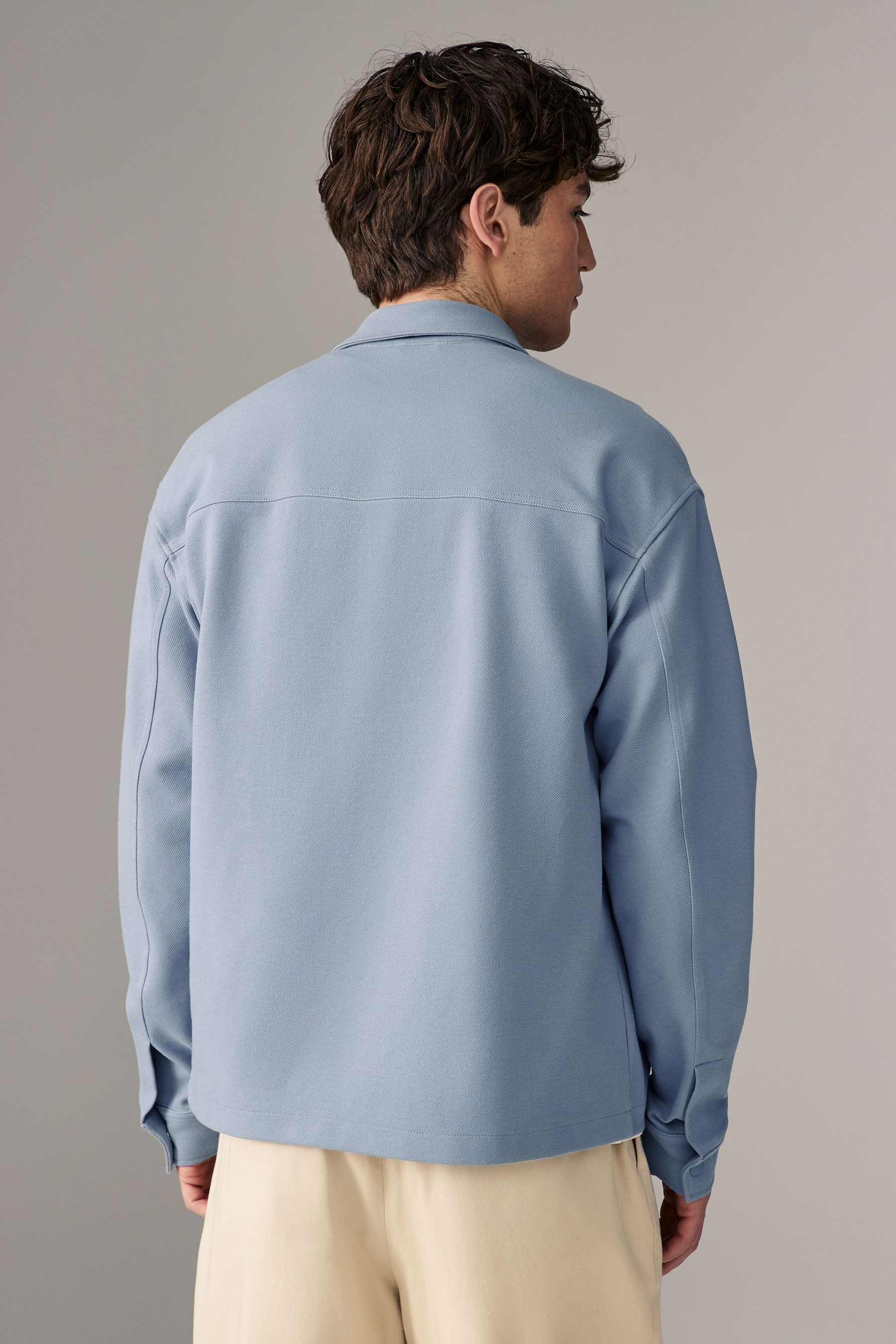 Next Hemdjacke Hemdjacke aus Jersey (1-St) günstig online kaufen