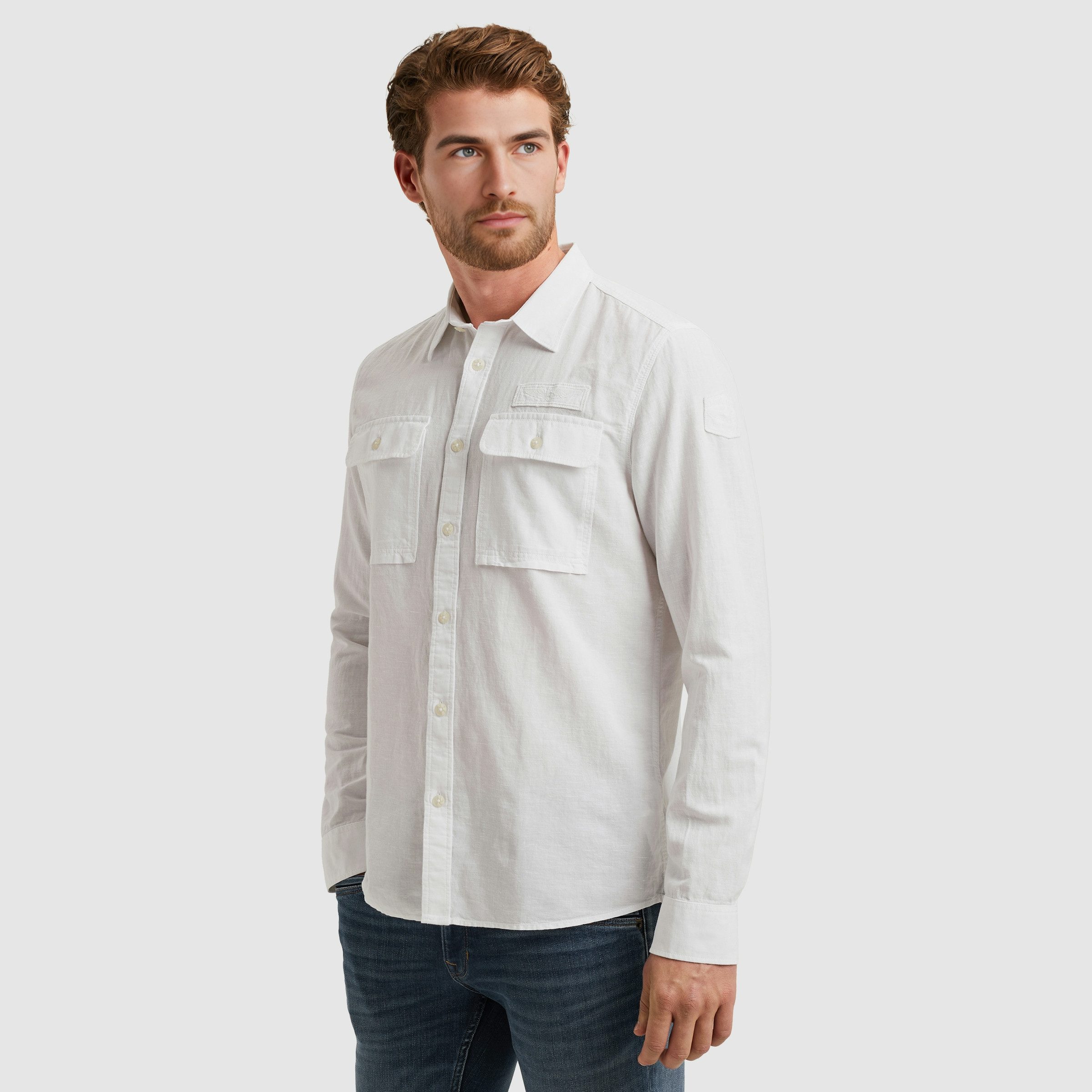 PME LEGEND Langarmhemd Long Sleeve Shirt günstig online kaufen