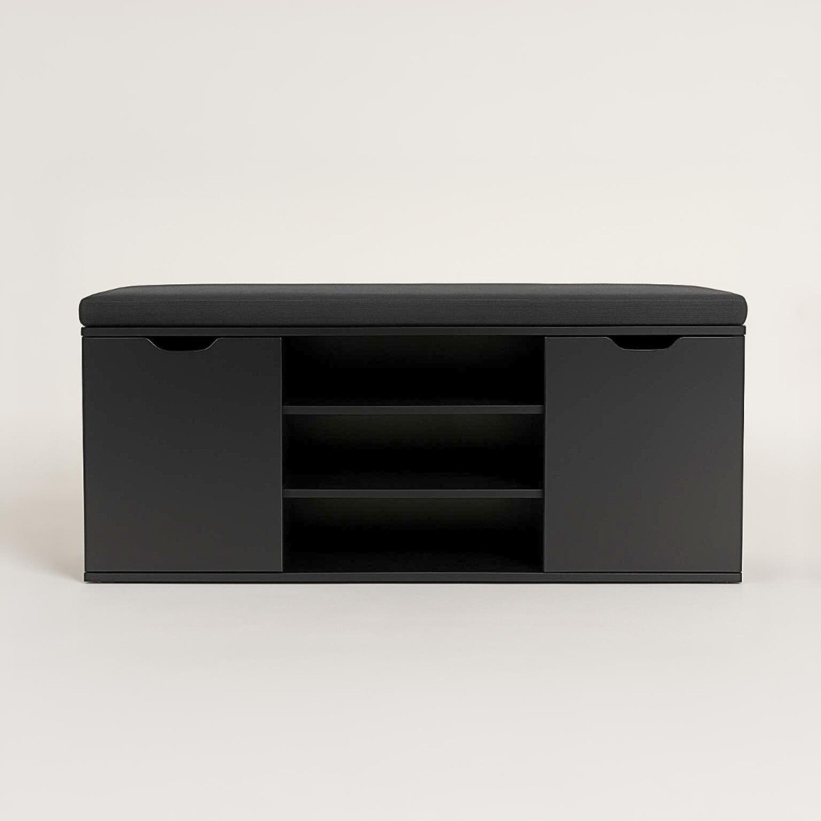 BOXIMO Schuhschrank Schuhschrank mit Sitzfläche PORTA, 103 x 30 x 46 cm (Schuhschrank PORTA mit Sitzbank)