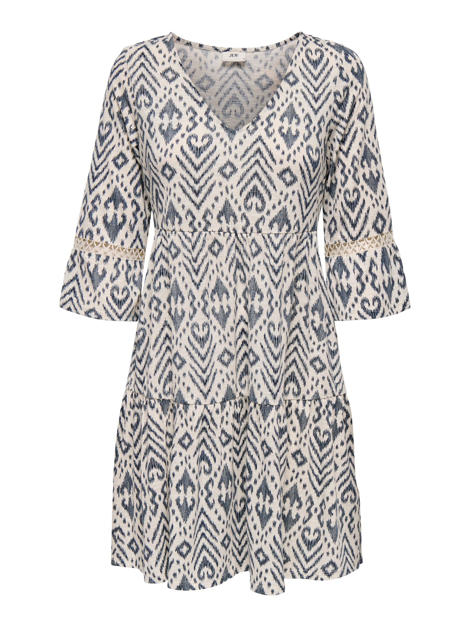 JACQUELINE de YONG Shirtkleid Ikat Musterdesign günstig online kaufen