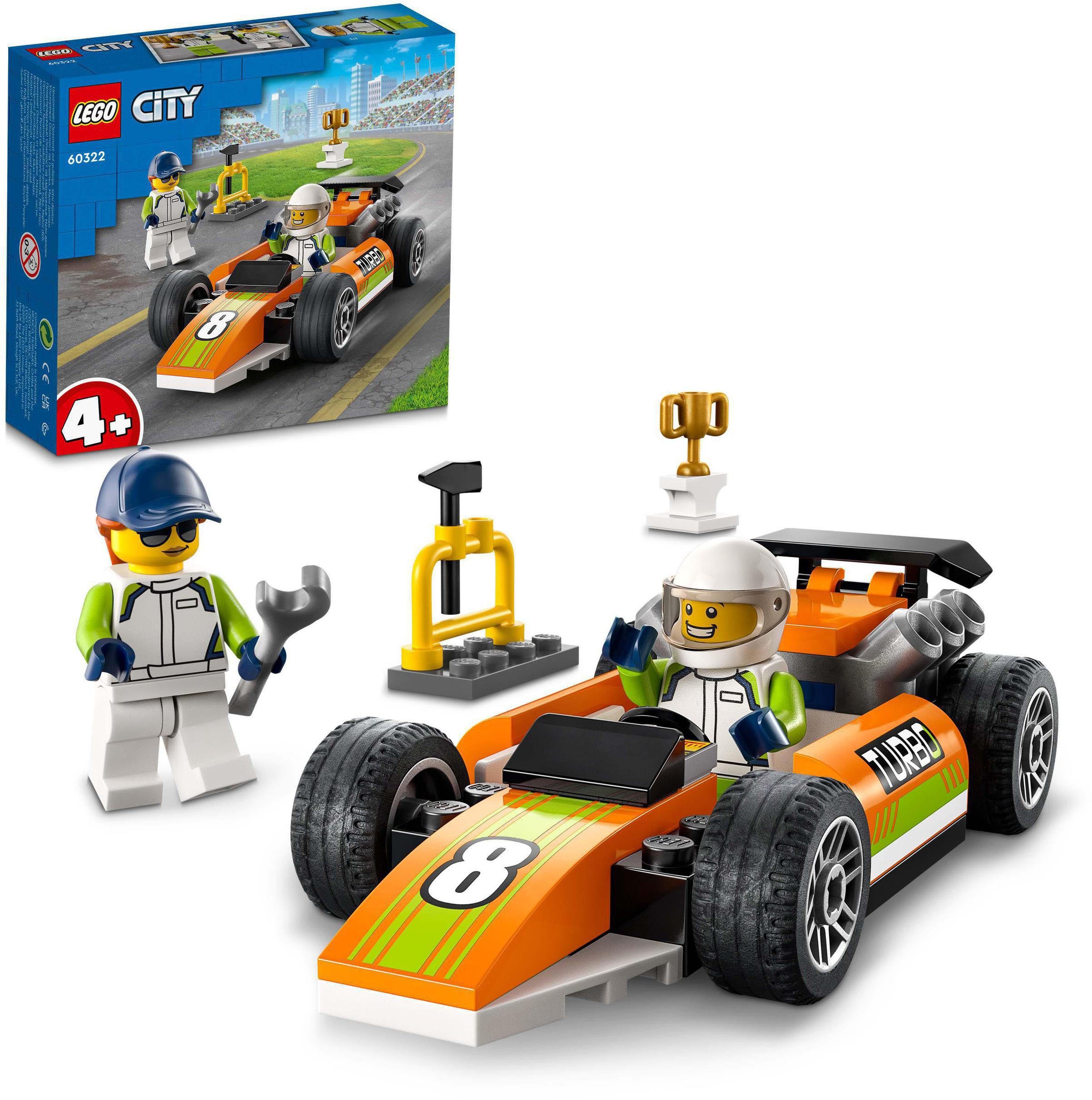 Rennauto (60322), LEGO® City Konstruktionsspielsteine