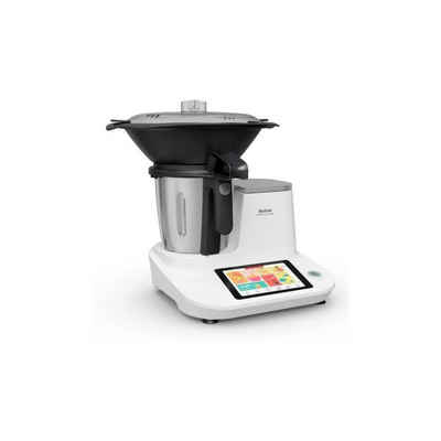 Tefal Küchenmaschine Küchenmaschine, FE506130 Click & Cook, Touch Display, 1400,00 W, 3,60 l Schüssel, Puls-Taste (Turbo), voreingestellte Programme