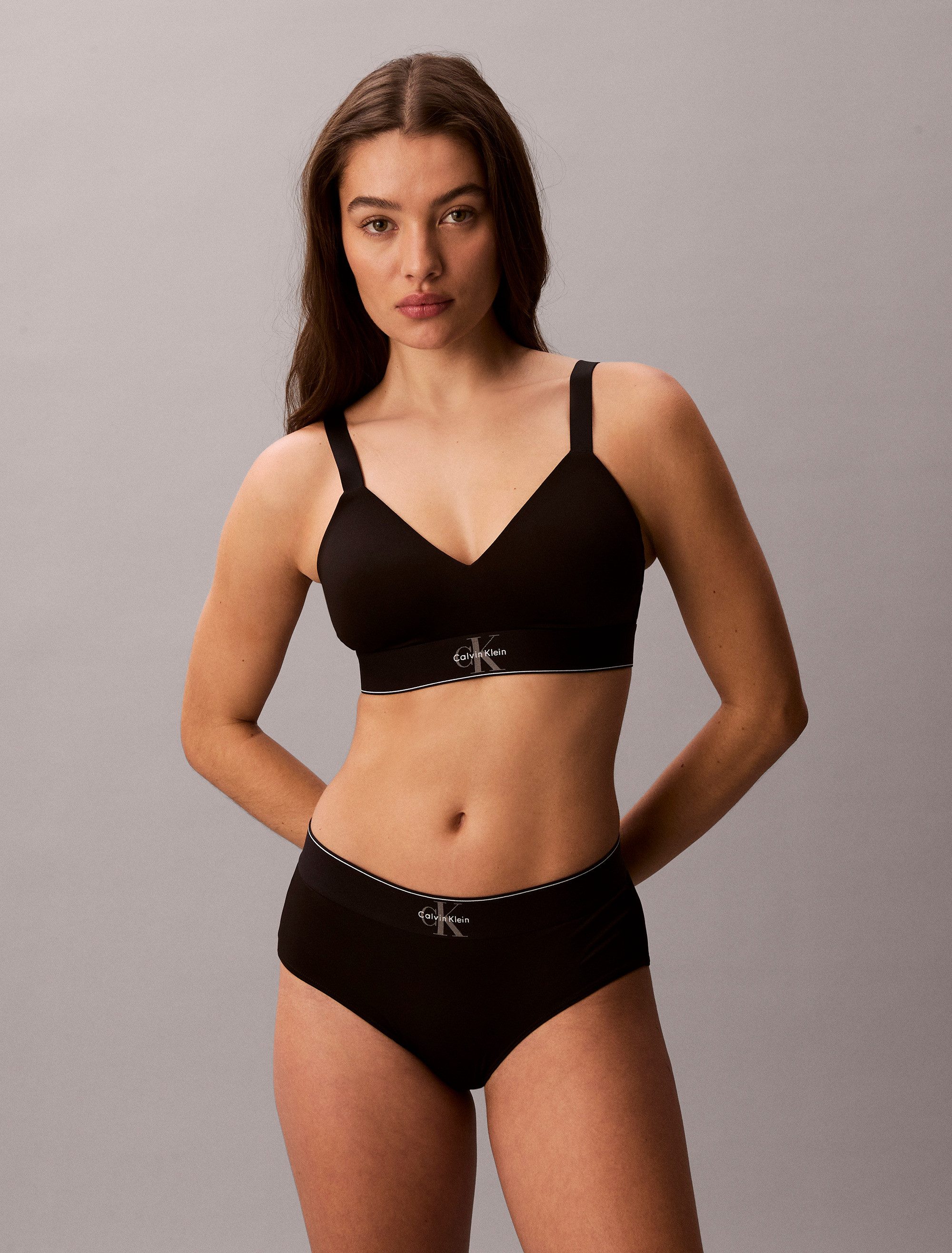 Calvin Klein Underwear Bralette LIGHTLY LINED BRALETTE Körpernahe Passform mit elastischem Bund