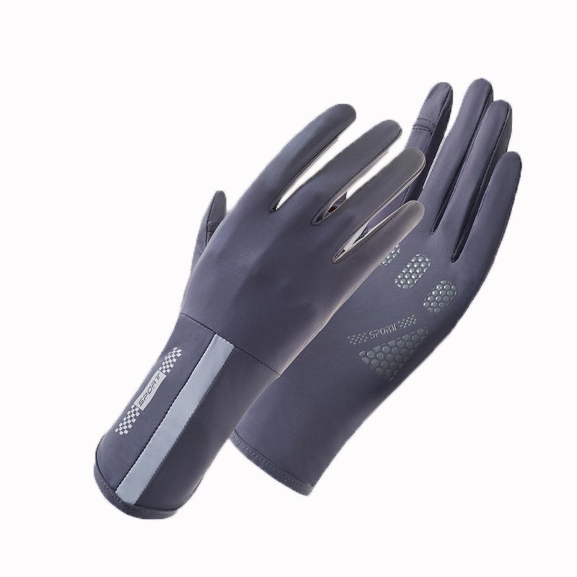 Zaewry Fahrradhandschuhe Rutschfeste UV-Schutz-Handschuhe für Damen,Atmungsaktiv und leicht